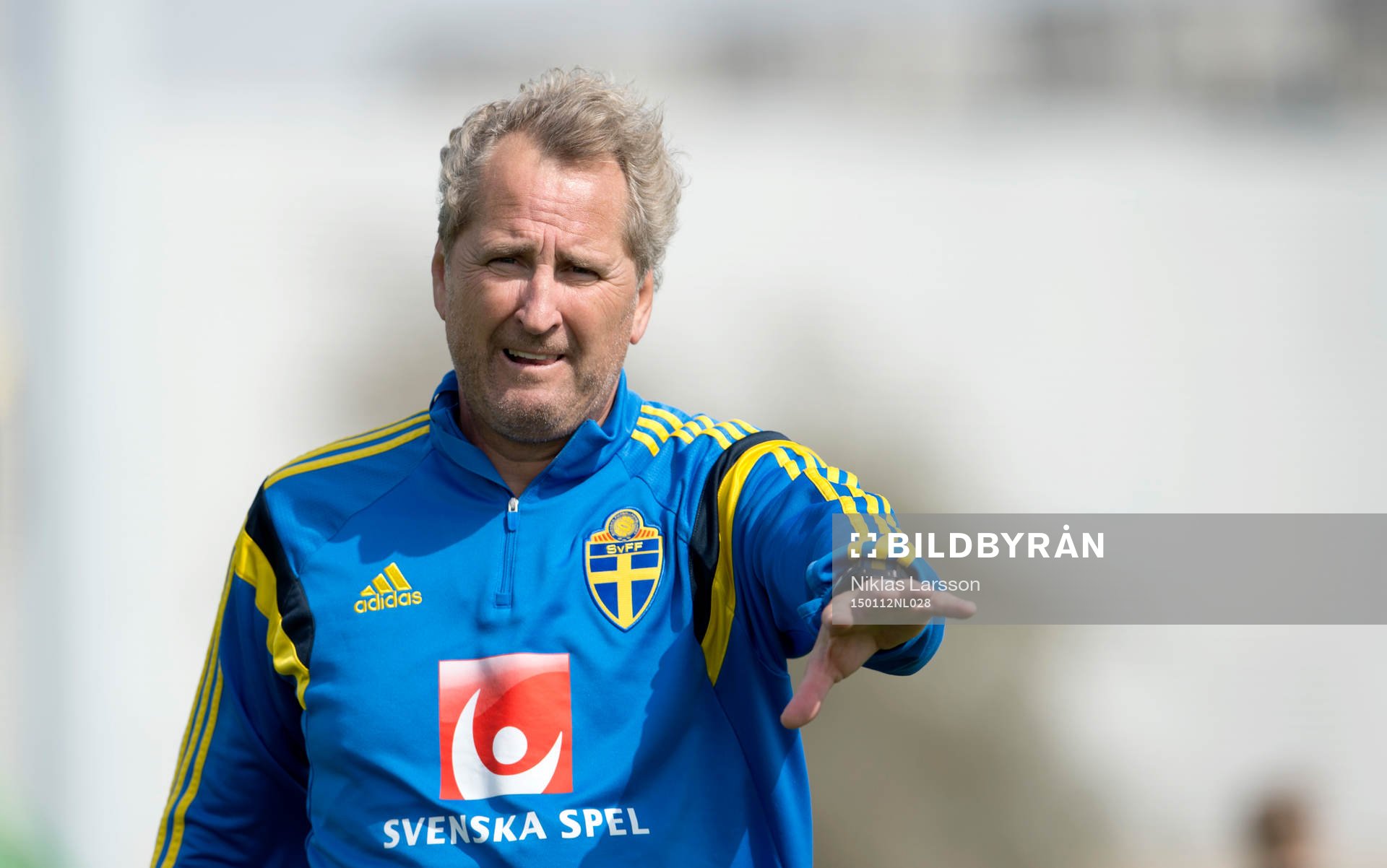 Sveriges förbundskapten Erik Hamrén