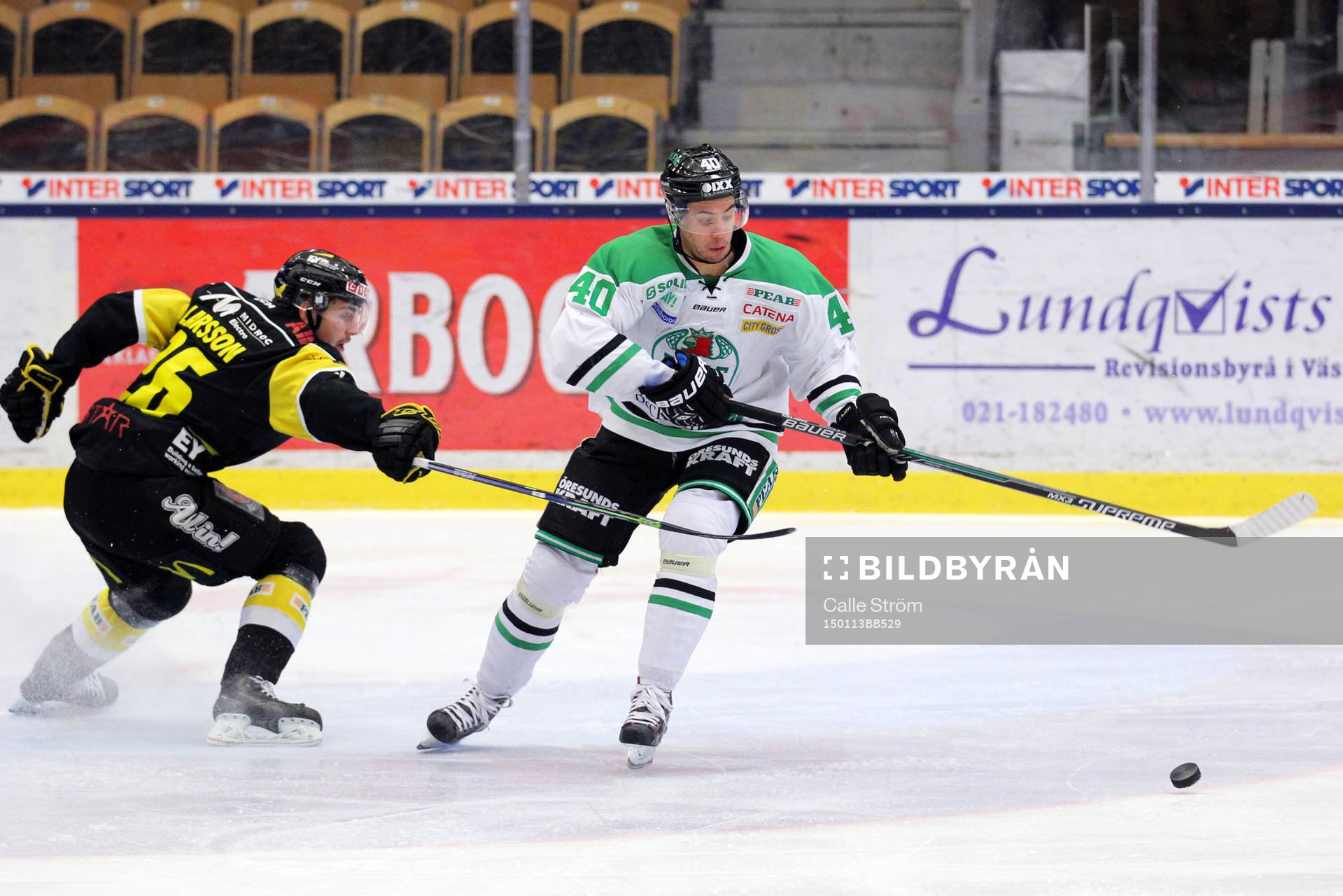 Rögles Jesper Jensen och Västerås Hampus Larsson