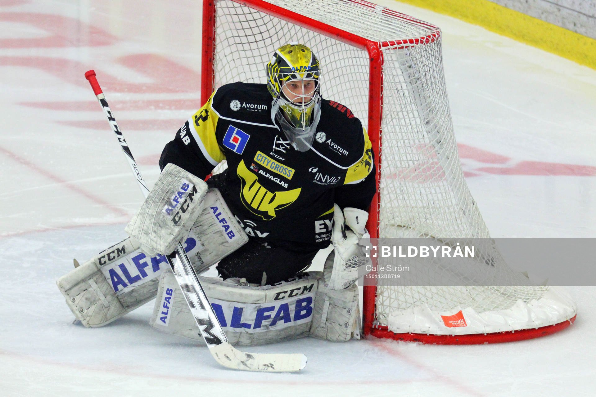 Västerås målvakt Jonas Fransson