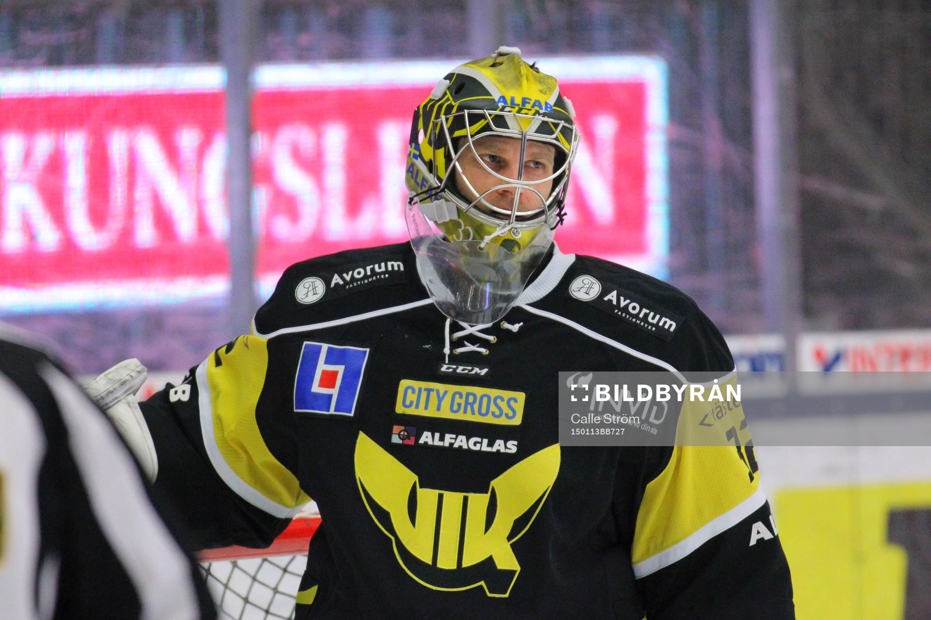 Västerås målvakt Jonas Fransson