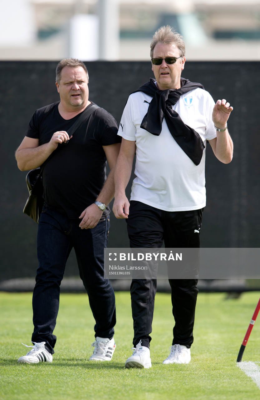 Roar Hansen och Åge Hareide