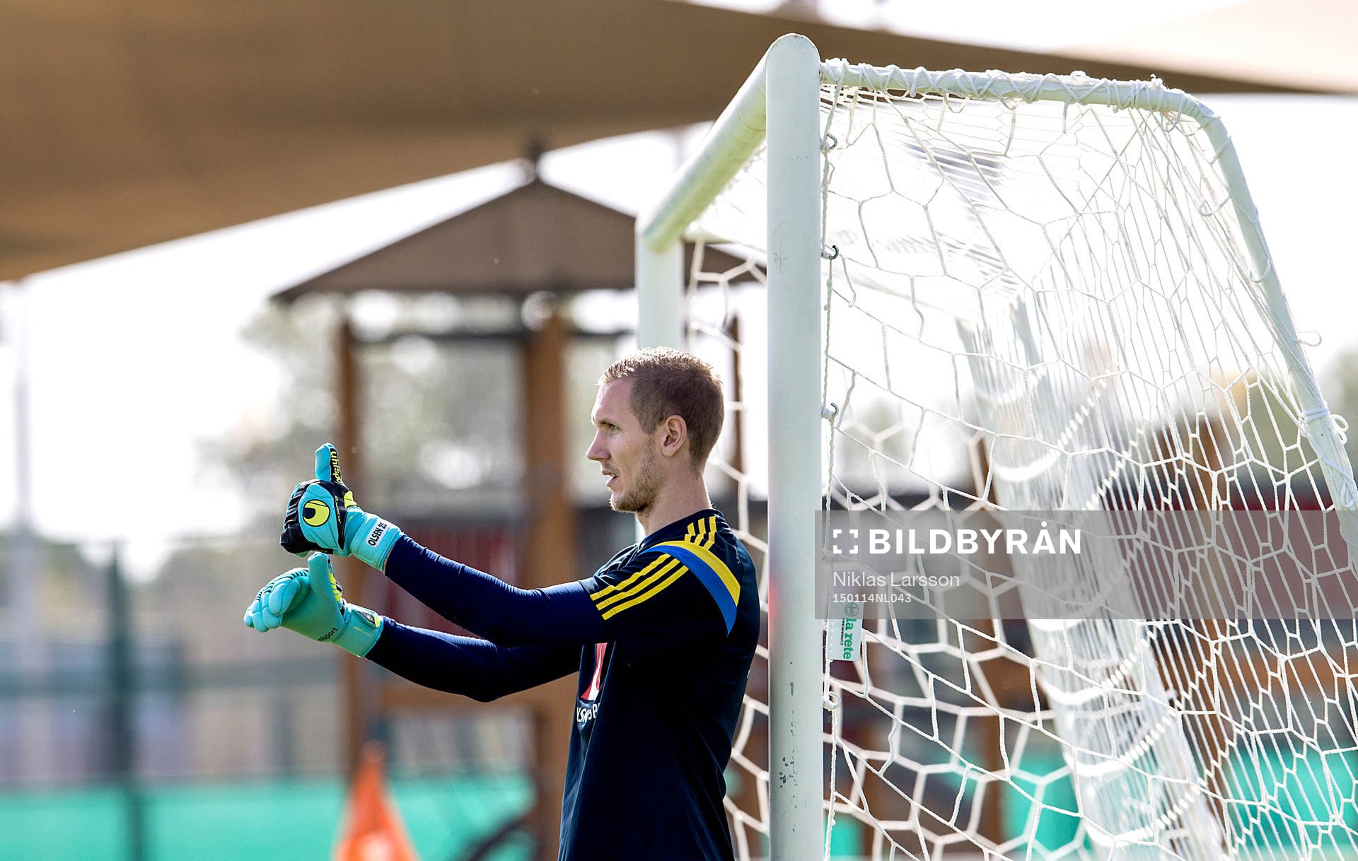 Sveriges målvakt Robin Olsen