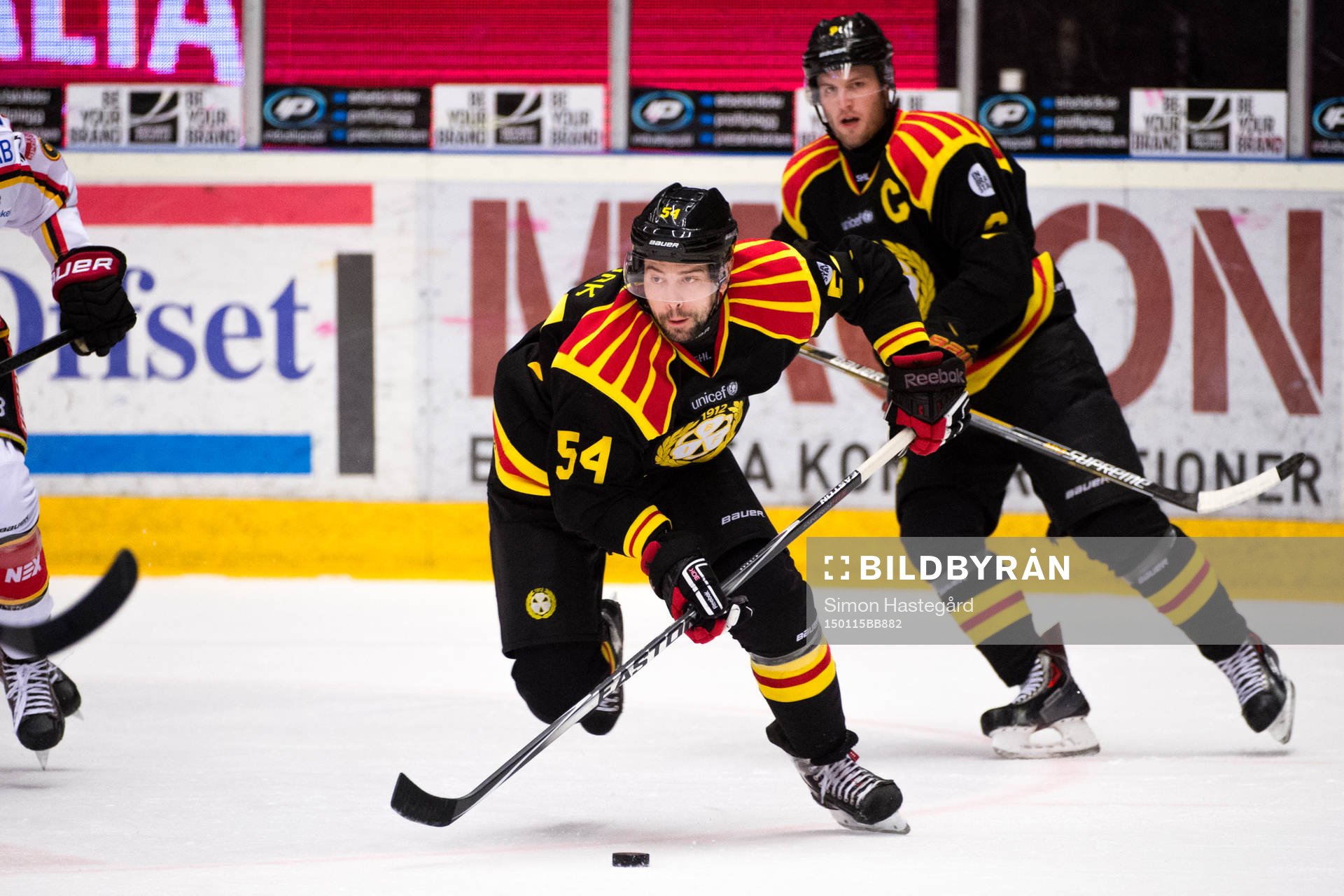 Brynäs Tomas Slovak och Niclas Andersén