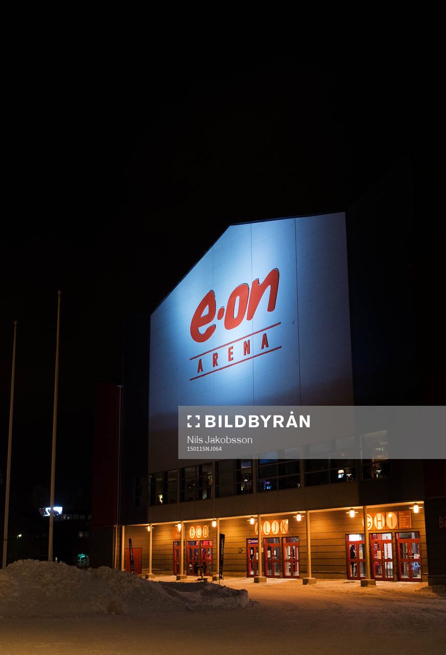 EON-arena innan matchen i hockeyallsvenskan mellan Timrå