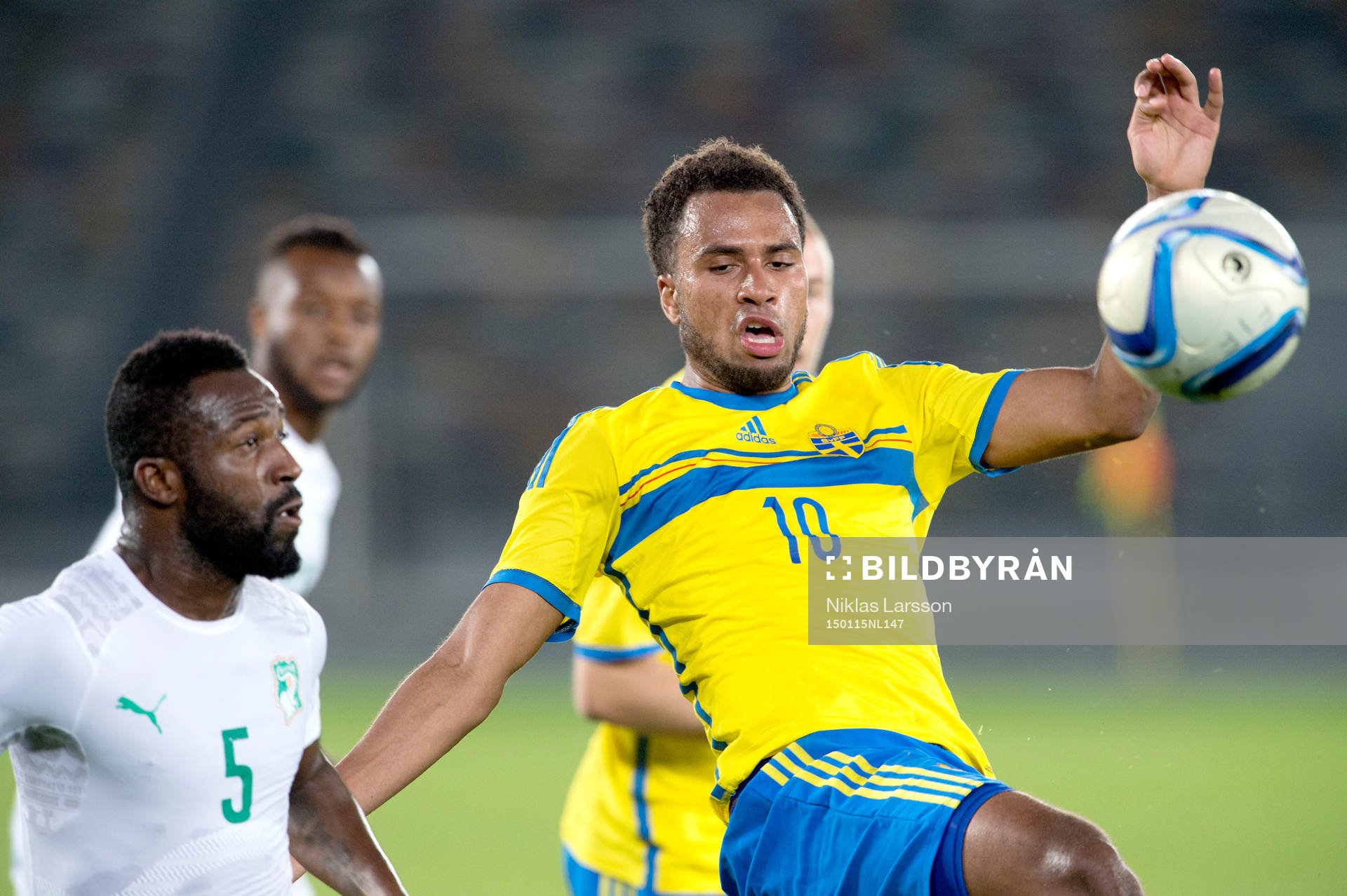 Sveriges Isaac Kiese Thelin