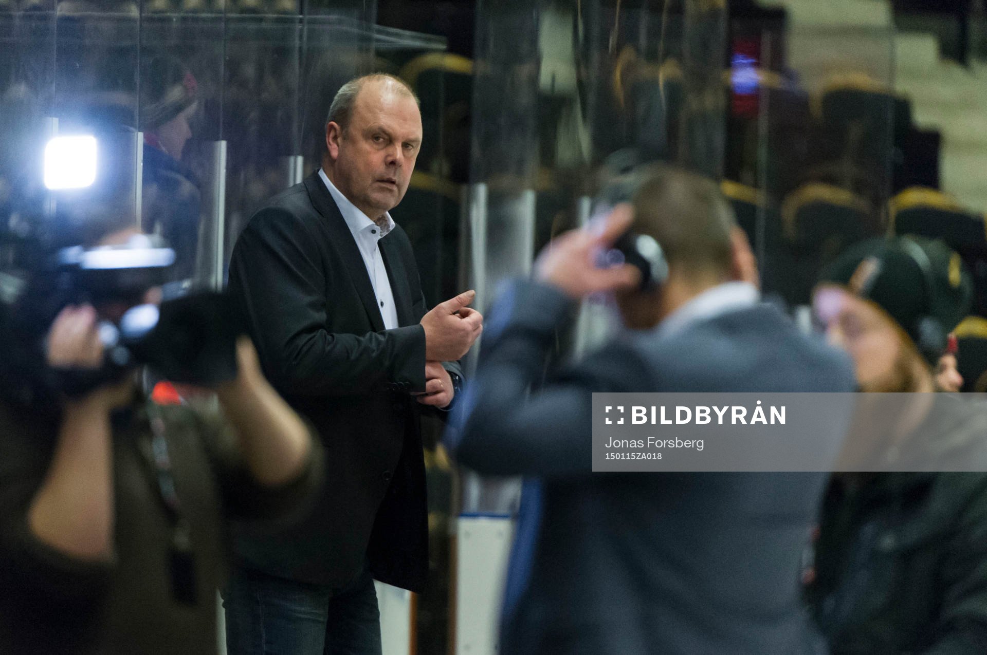 Modos tränare Per-Erik Johnsson och Färjestads