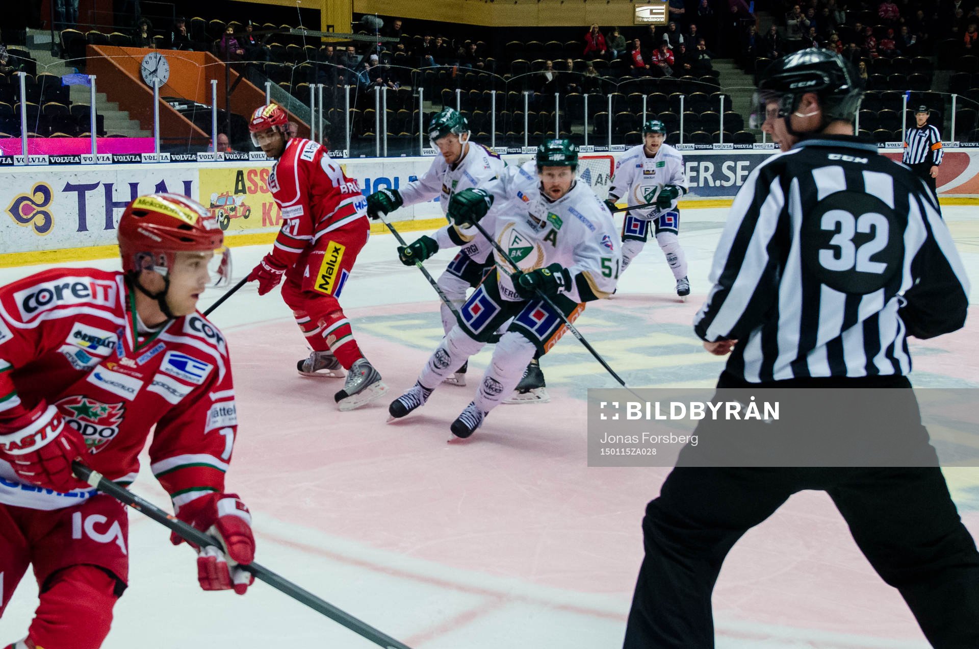 Modos Donald Brashear och Färjestads Ole-Kristian