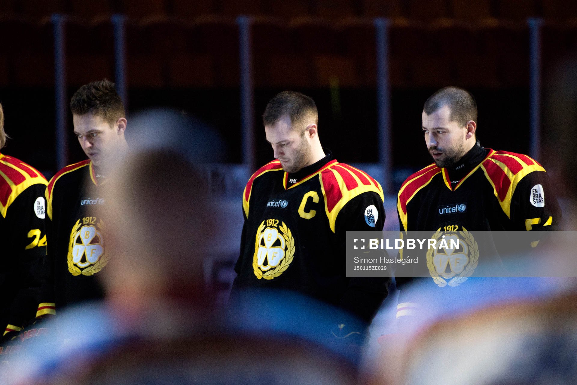 Brynäs Jacob Blomqvist, Niclas Andersén och Tomas Slovak