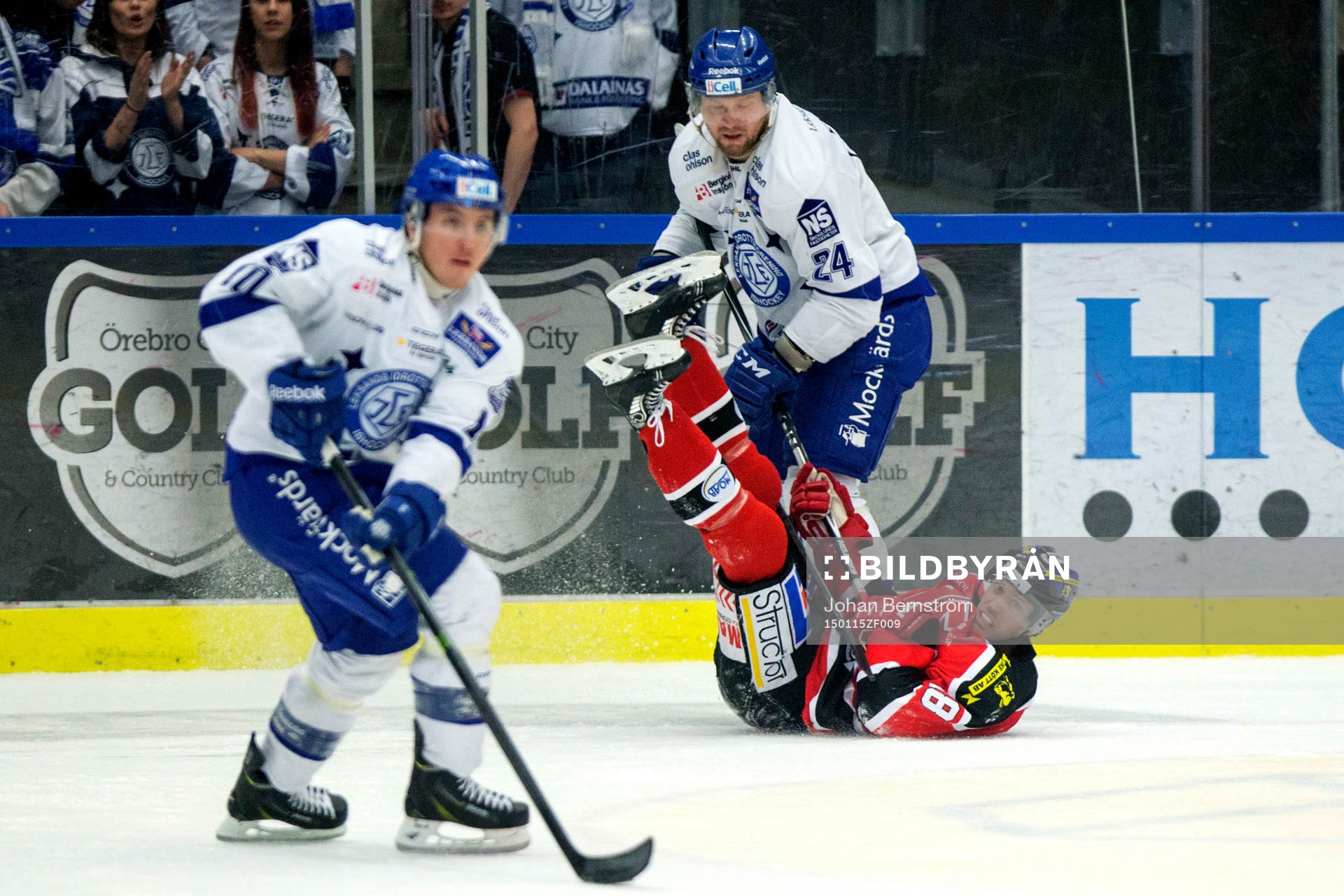 Leksands Jonas Frögren och Örebros Jared Aulin