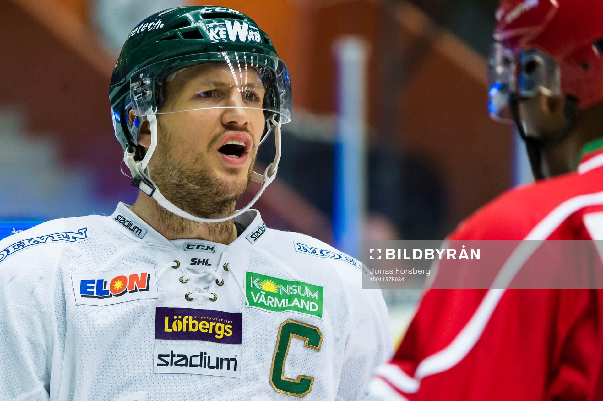 Modos Donald Brashear och Färjestads Ole-Kristian