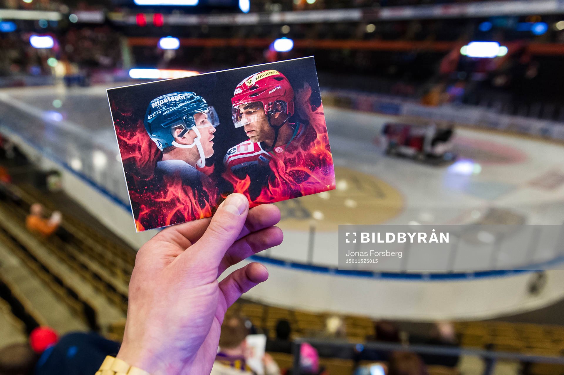 Modos Donald Brashear och Färjestads Ole-Kristian