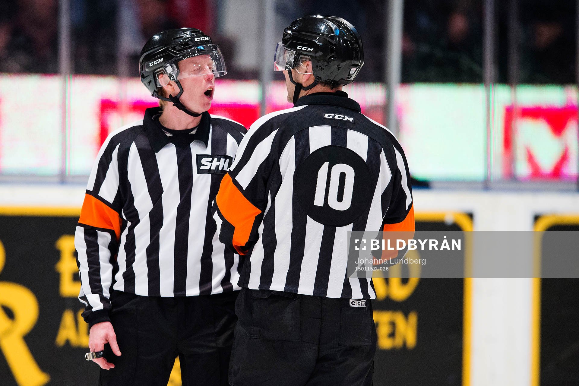 Domare Thomas Andersson och Pehr Claesson