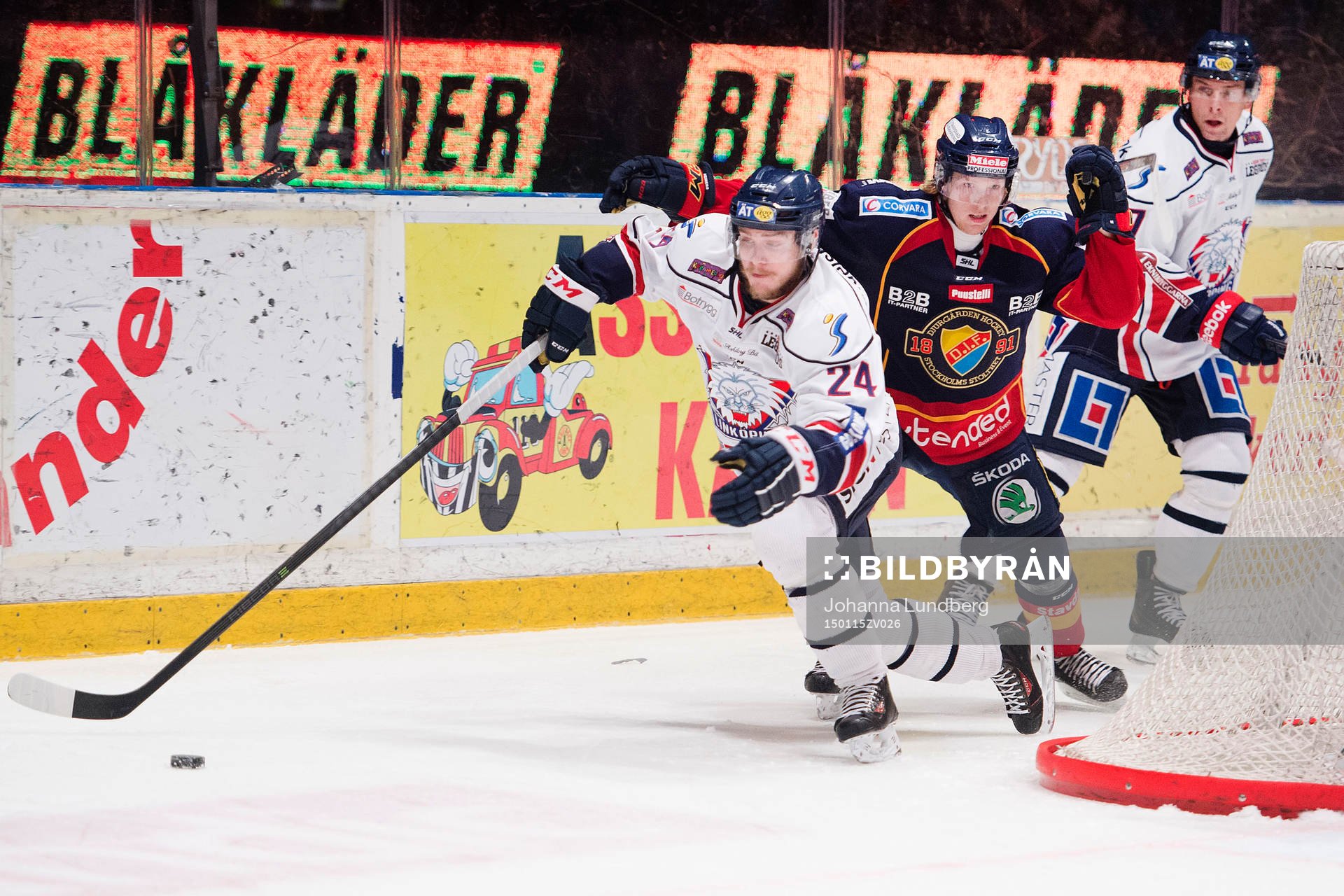 Linköpings Fredric Andersson och Djurgården Nicklas