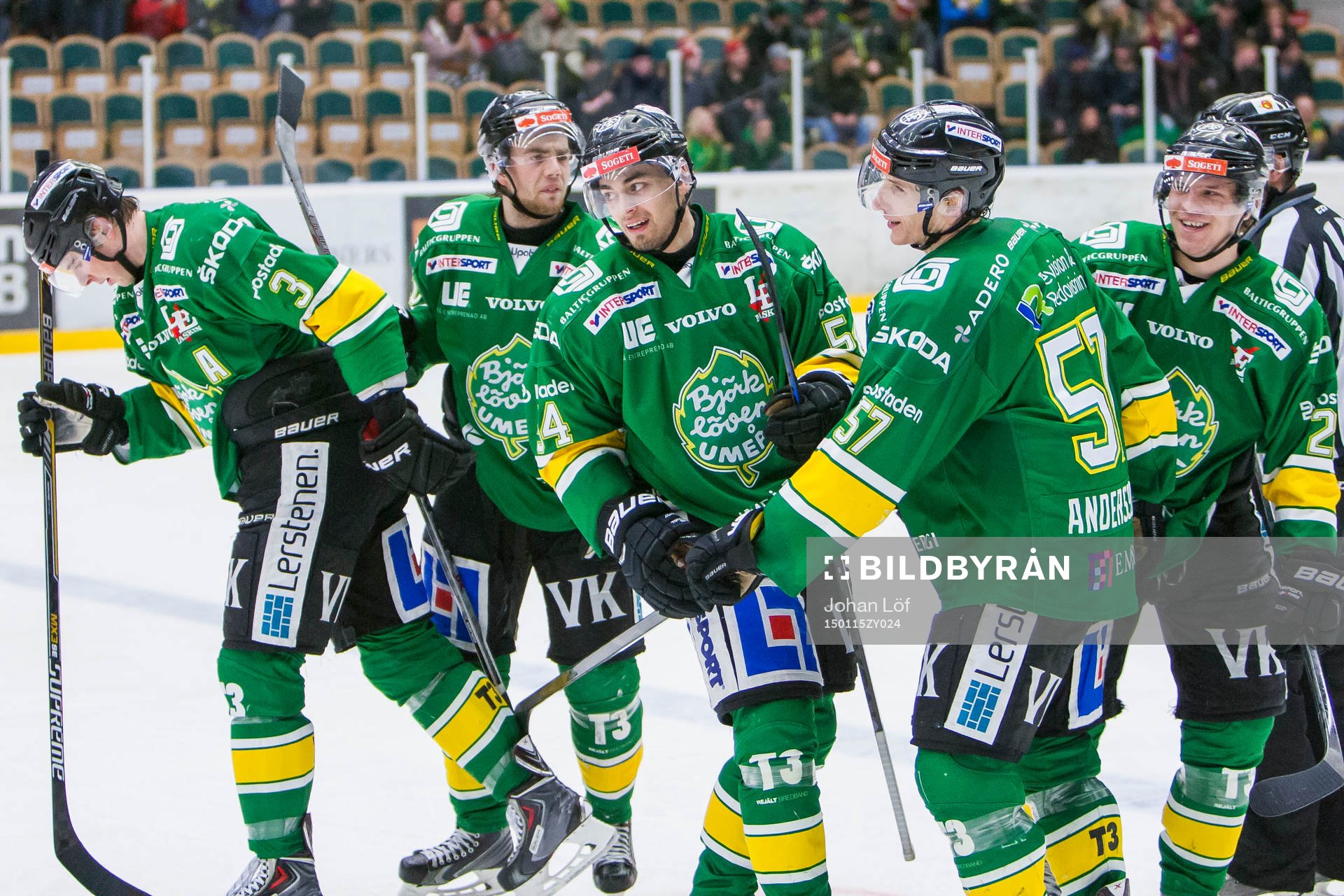 Björklövens Felix Maegaard-Scheel (i mitten)