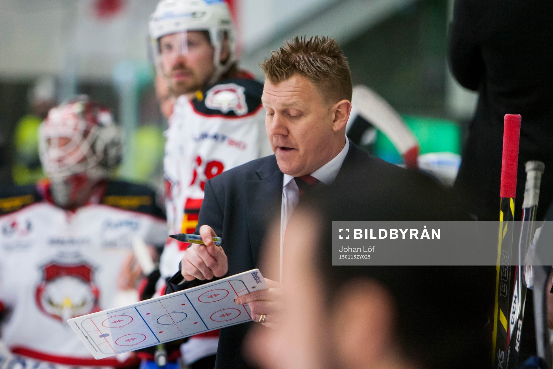Malmös tränare Mats Lusth