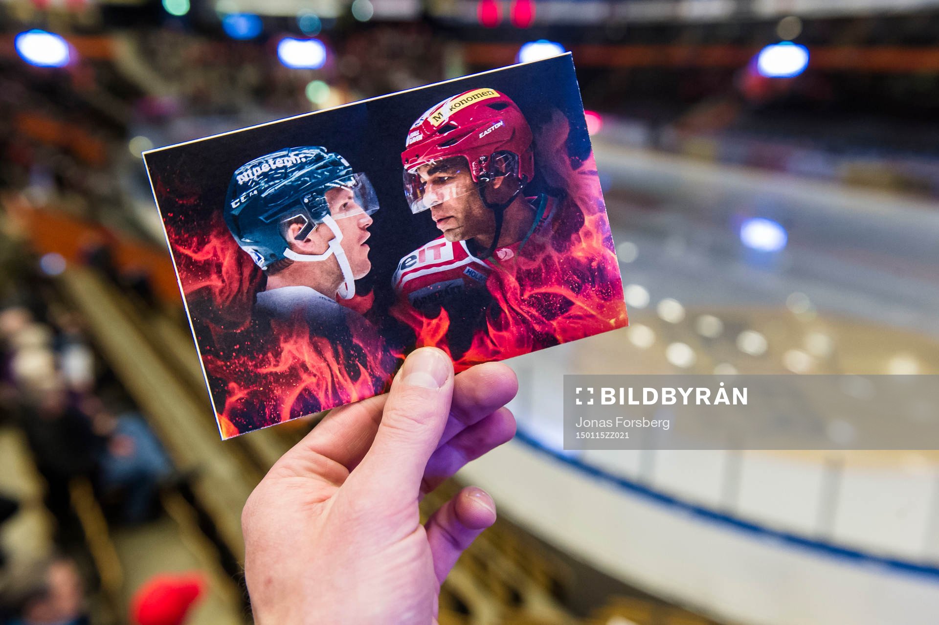 Modos Donald Brashear och Färjestads Ole-Kristian