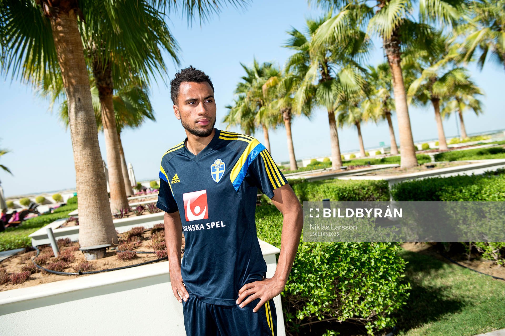 Sveriges Isaac Kiese Thelin