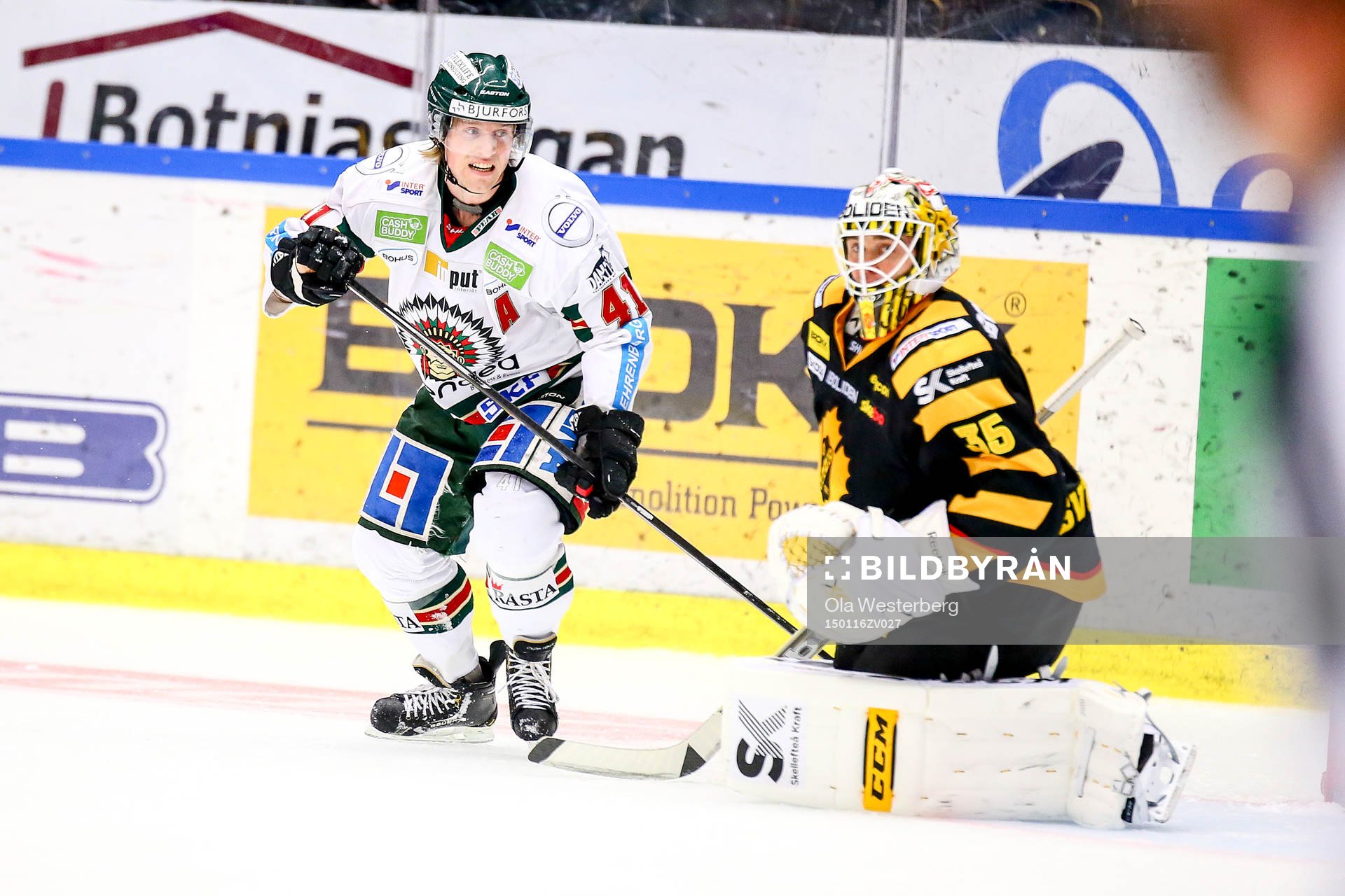 Skellefteås målvakt Markus Svensson