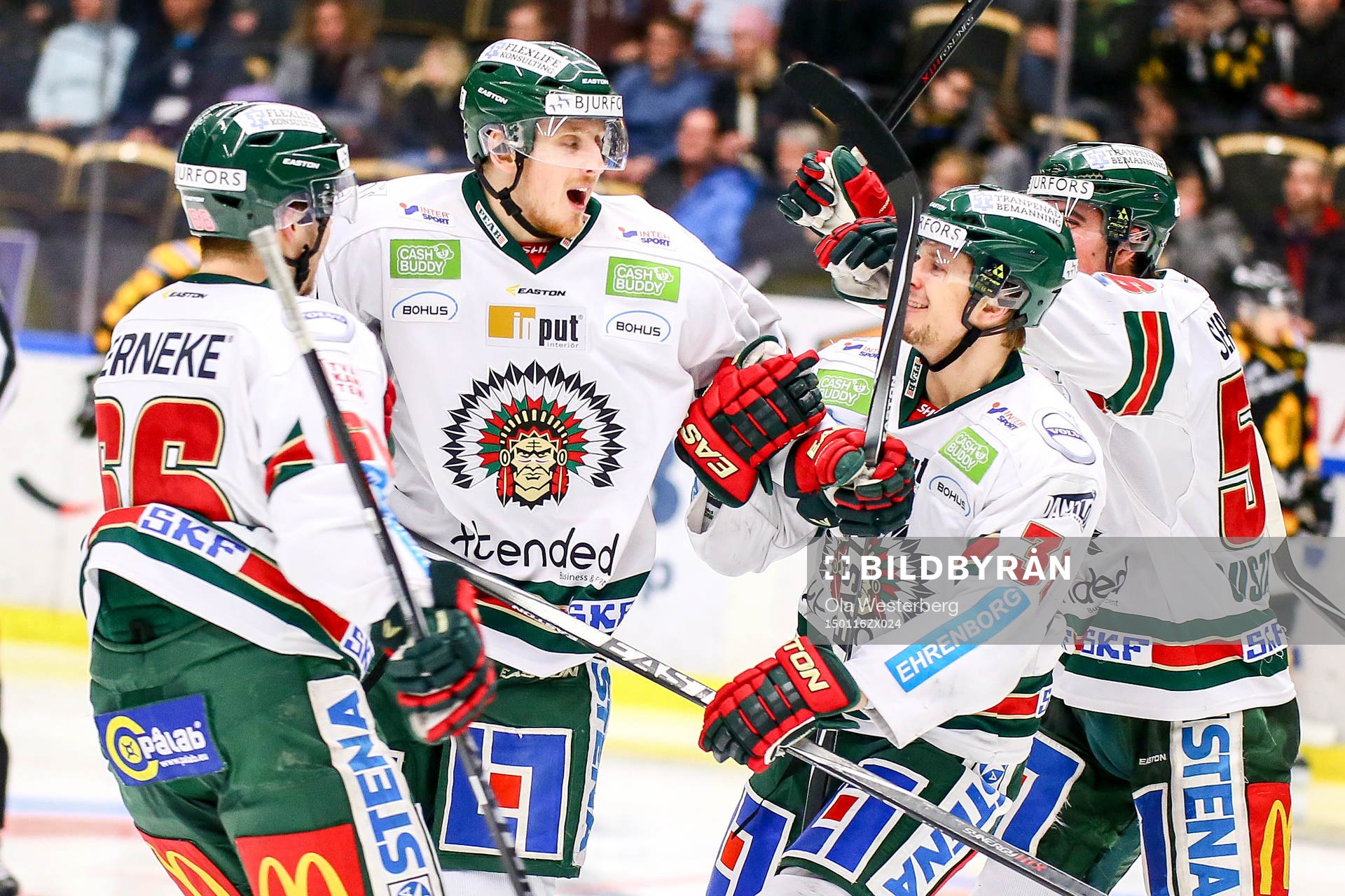 Frölundas Pontus Widerström avgör med 2-3 målet och