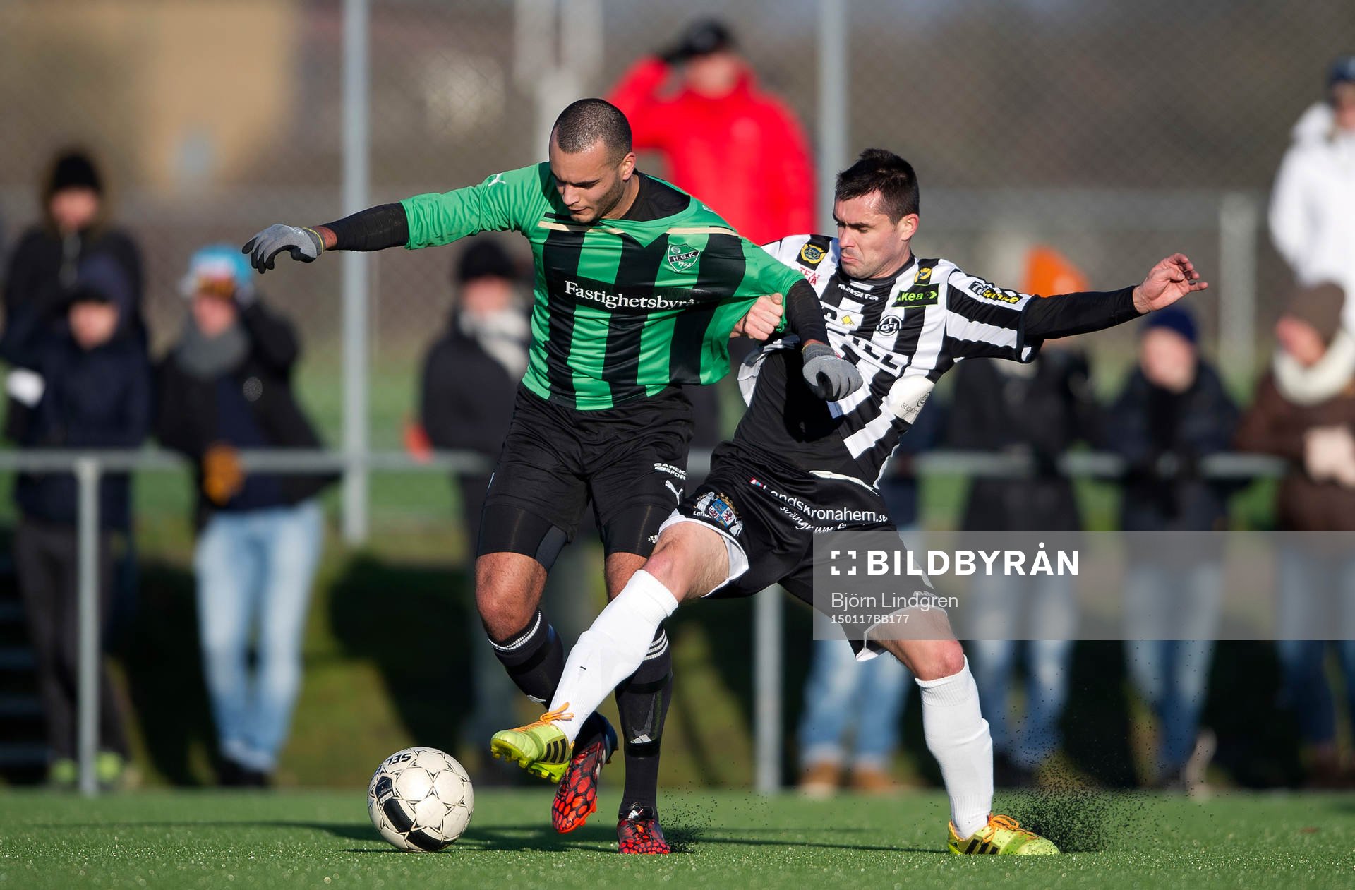 Landskronas Igor Arsenijevic mot Högaborgs Ali Dirawi