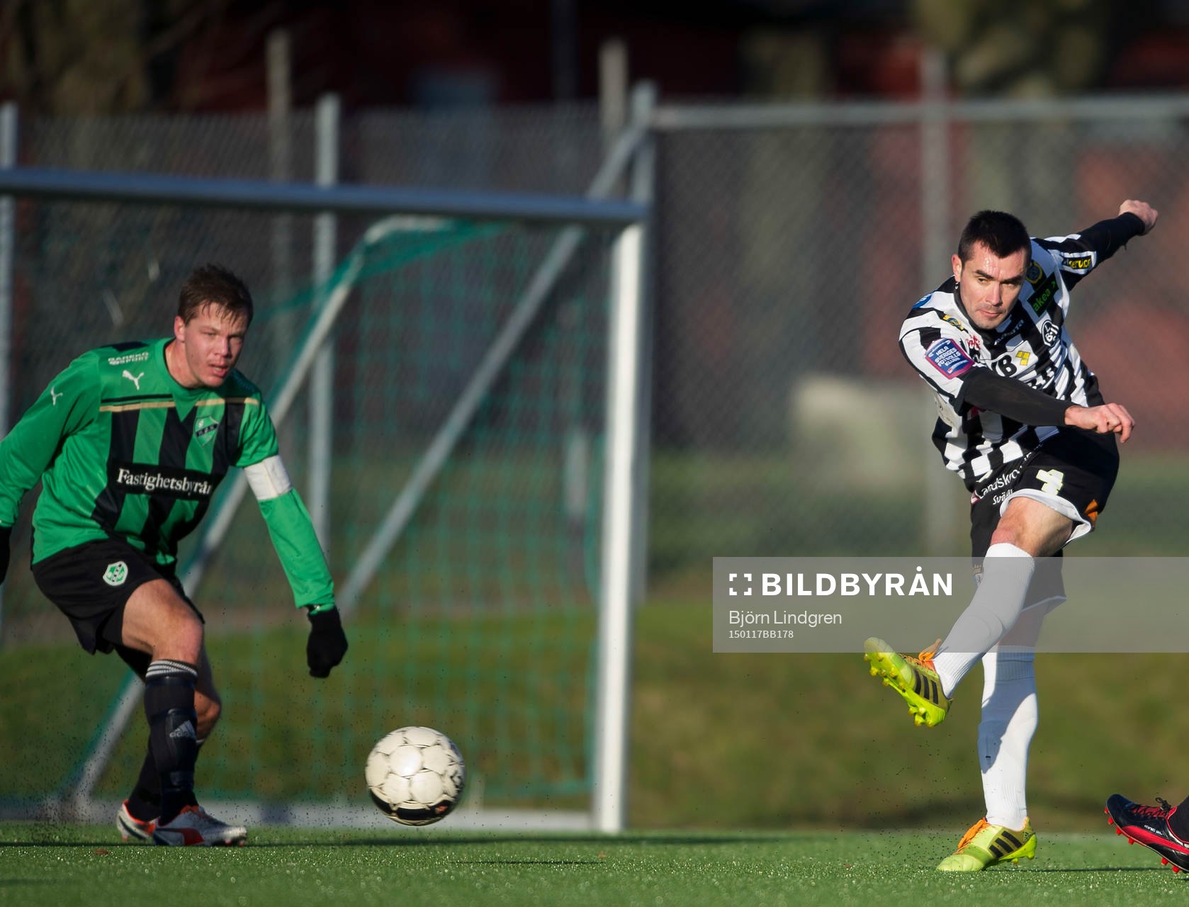 Landskronas Igor Arsenijevic gör 1-0