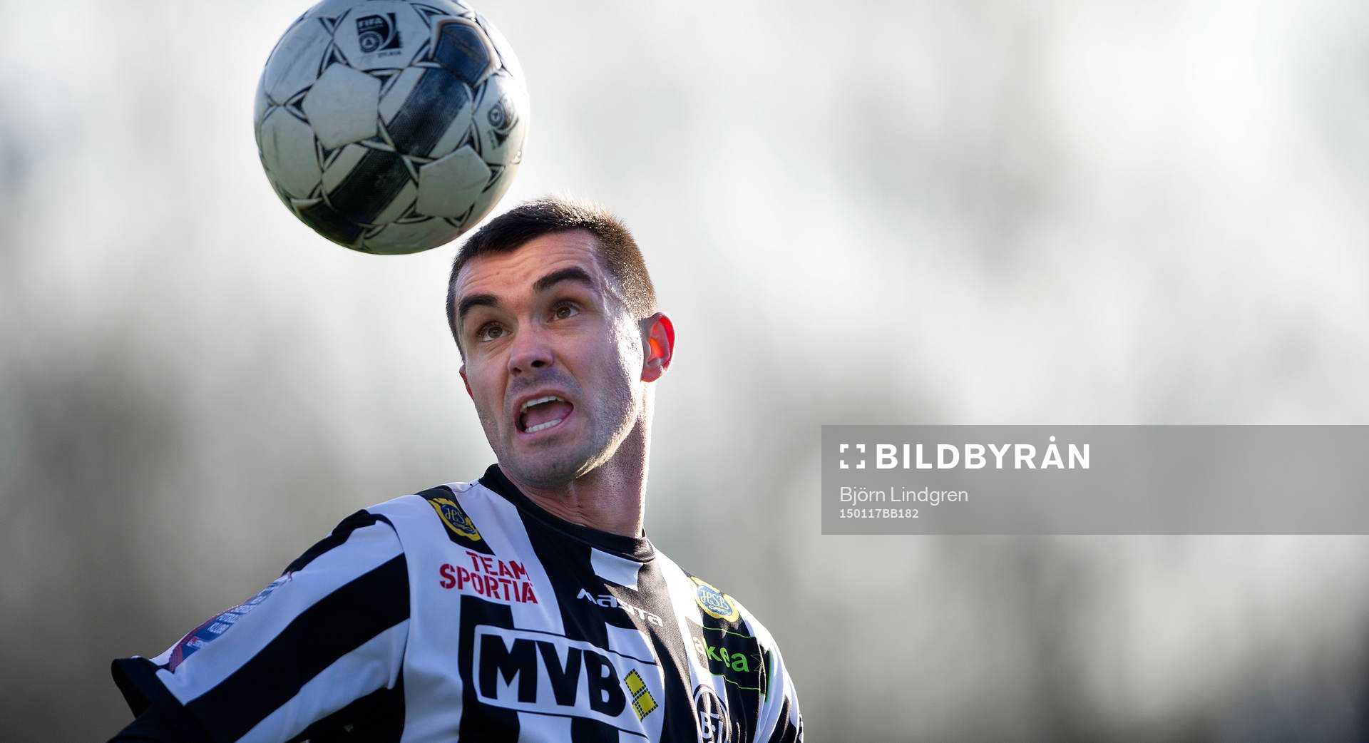 Landskronas Igor Arsenijevic träningsmatchen mellan