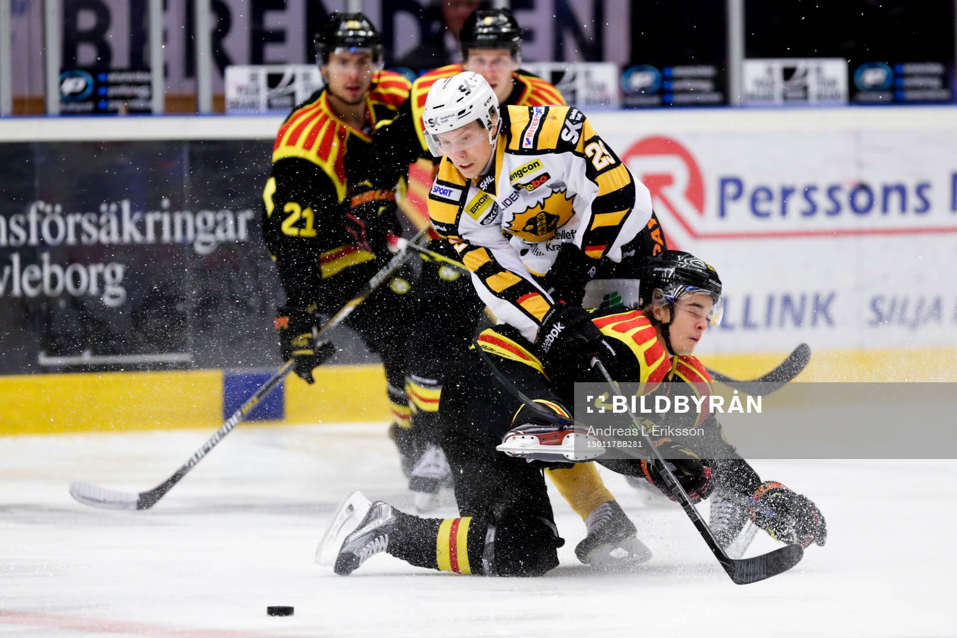 Skellefteås Oskar Sundqvist och Brynäs Adam Brodecki