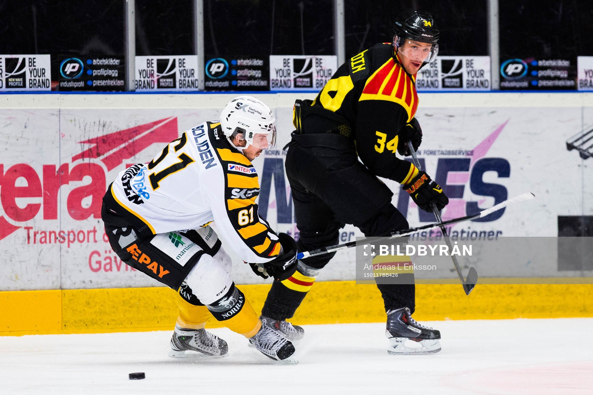 Skellefteås Fredrik Lindgren och Brynäs Daniel Brodin