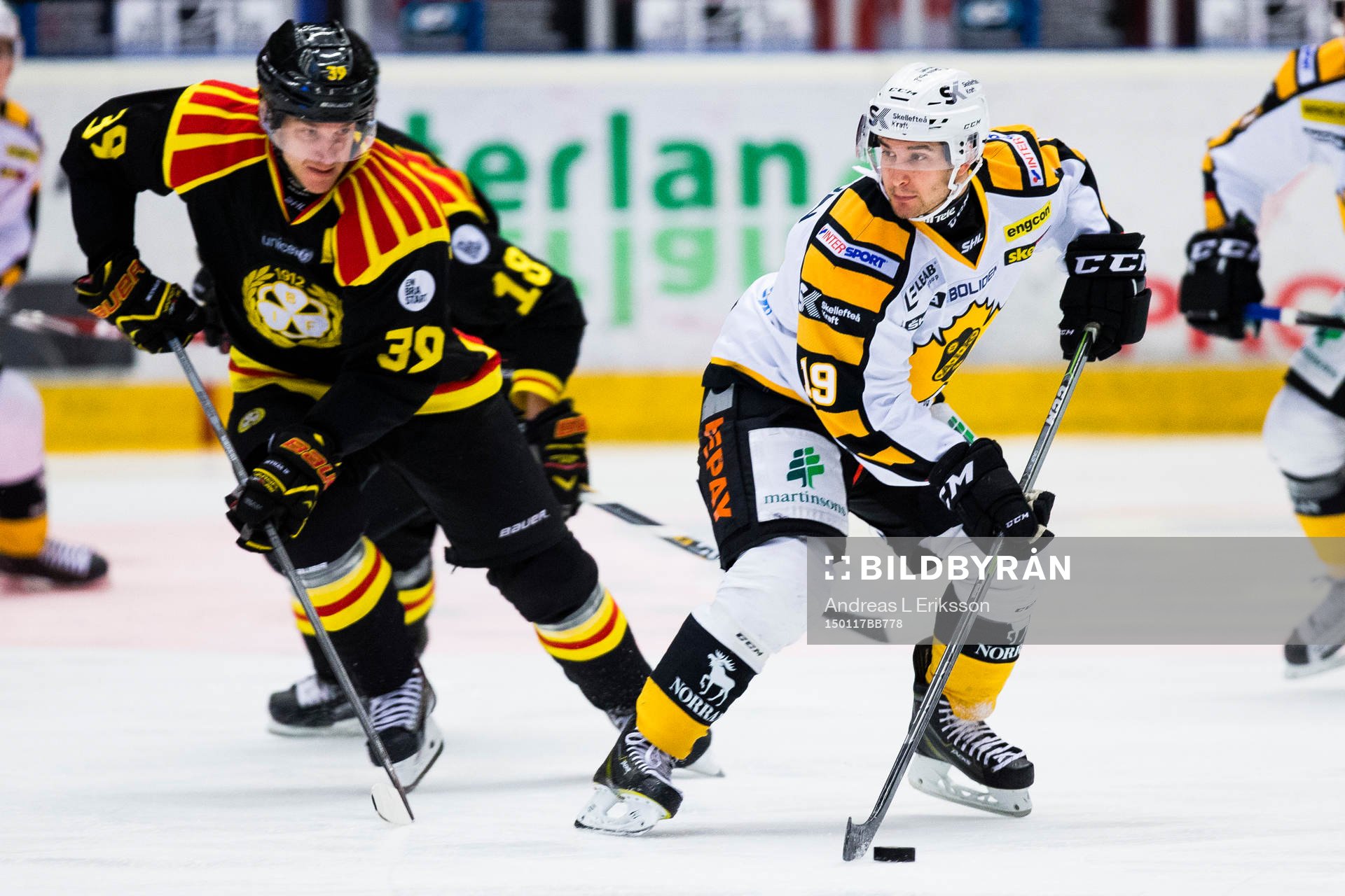 Brynäs Jonas Nordquist och Skellefteås Andrew Calof