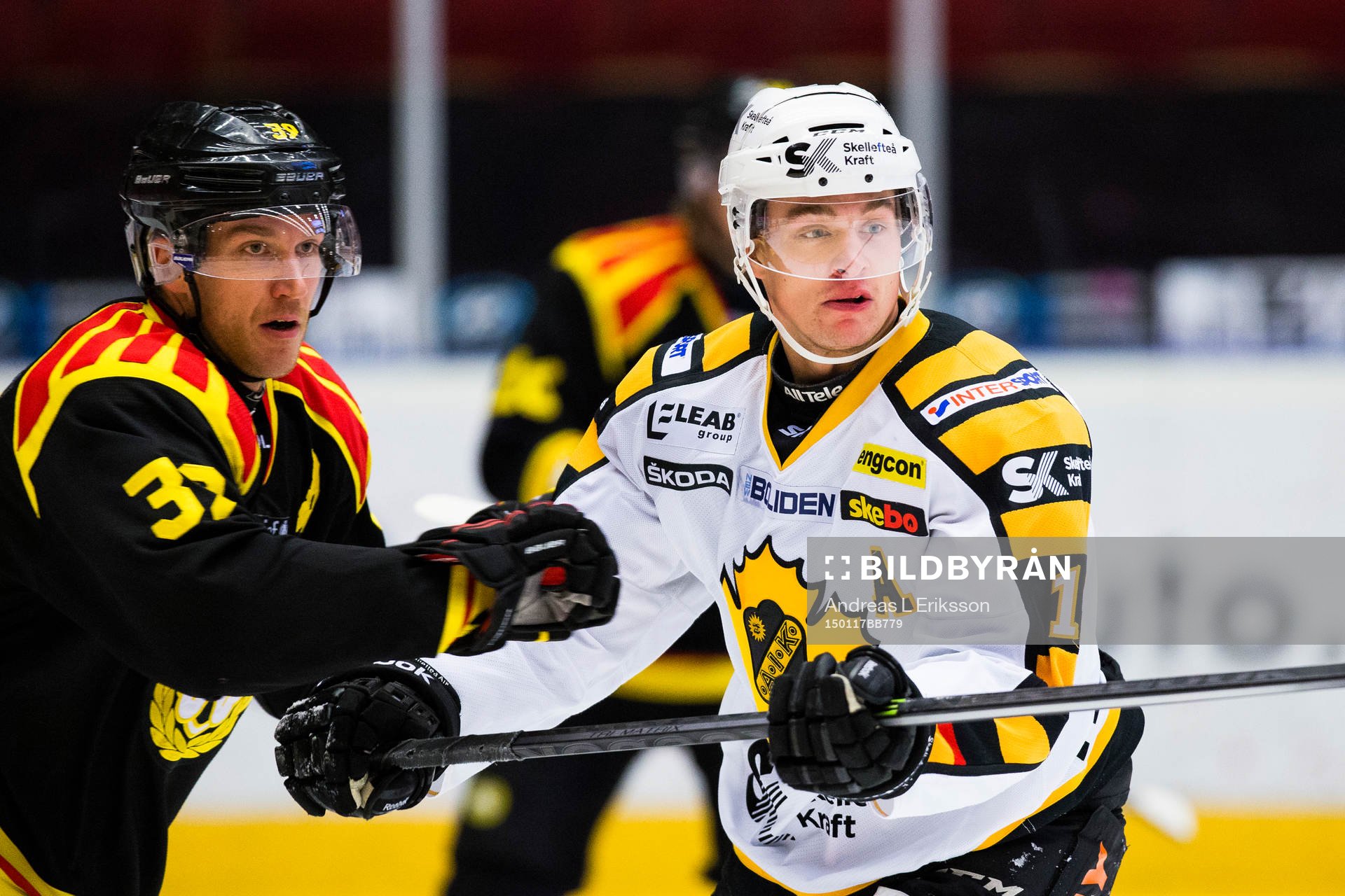 Brynäs Jonas Nordquist och Skellefteås Adam Pettersson