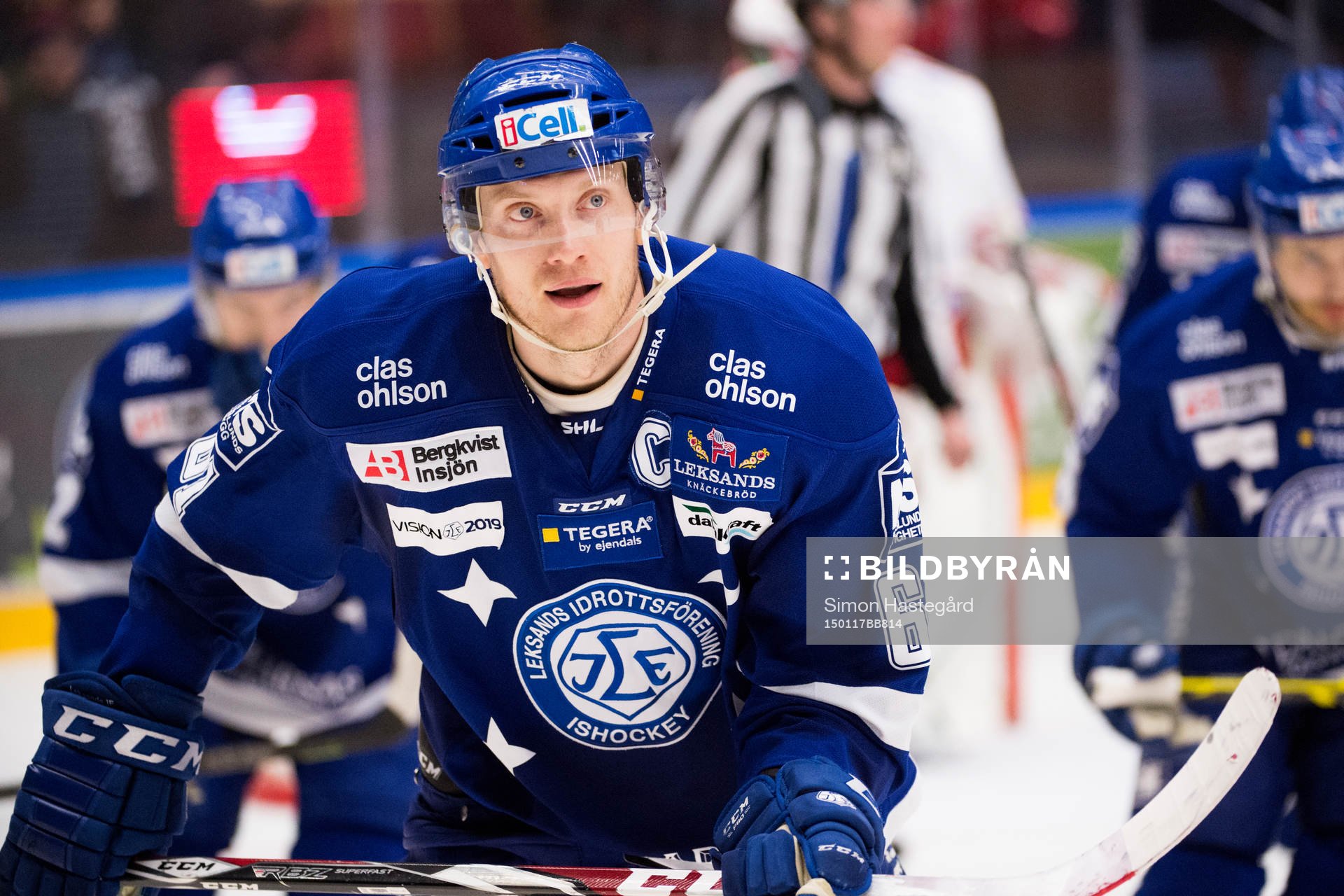 Leksands  Johan Ryno jublar
