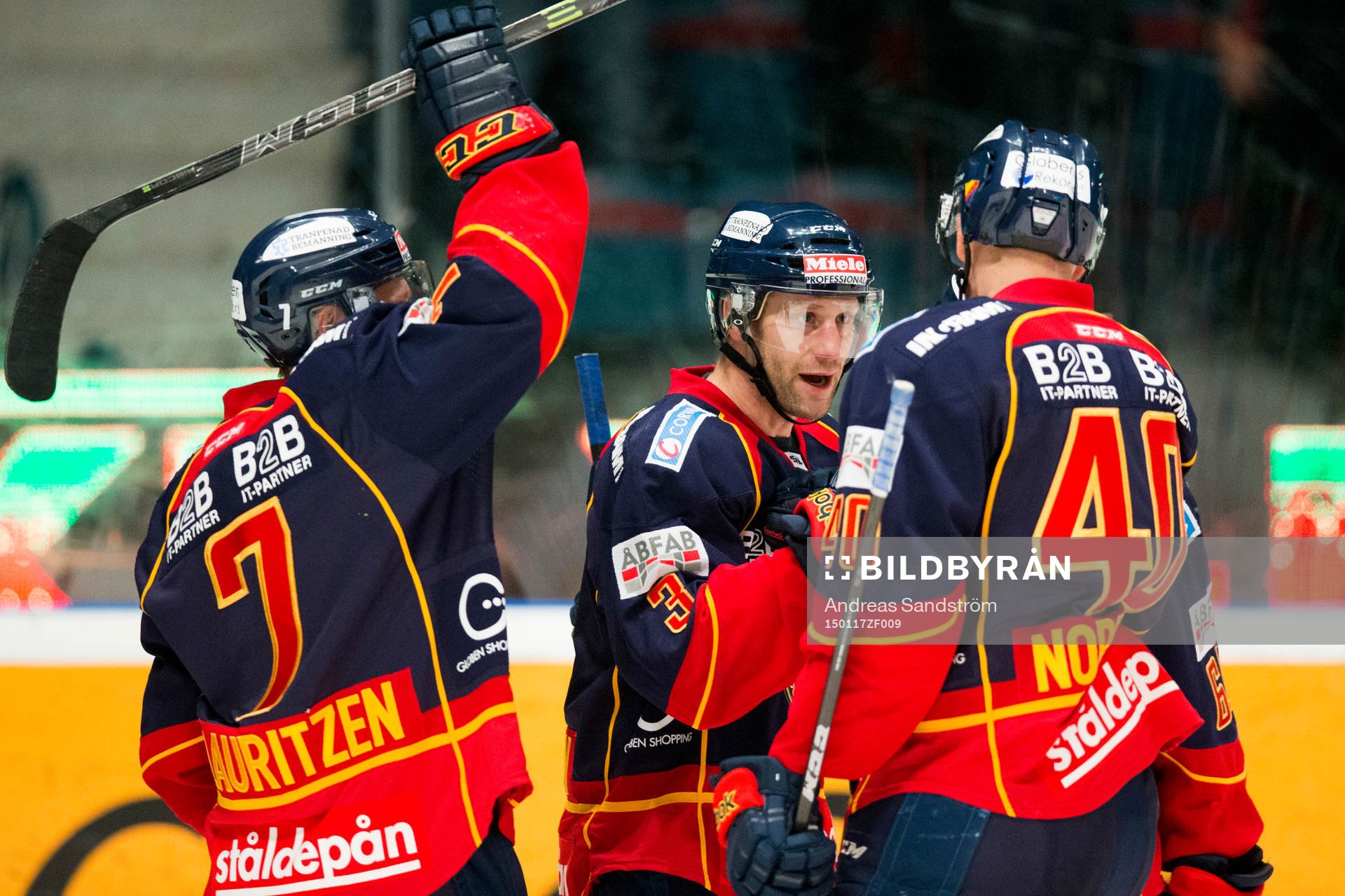 Djurgården spelare jublar
