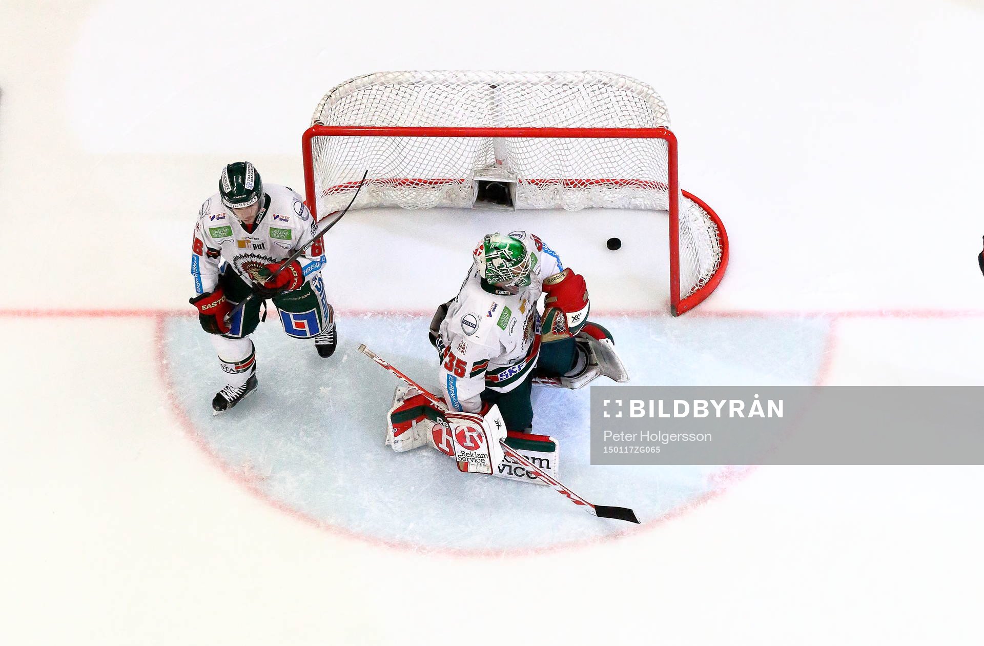 Mål 2-2 av Linköpings Broc Little förbi deppande
