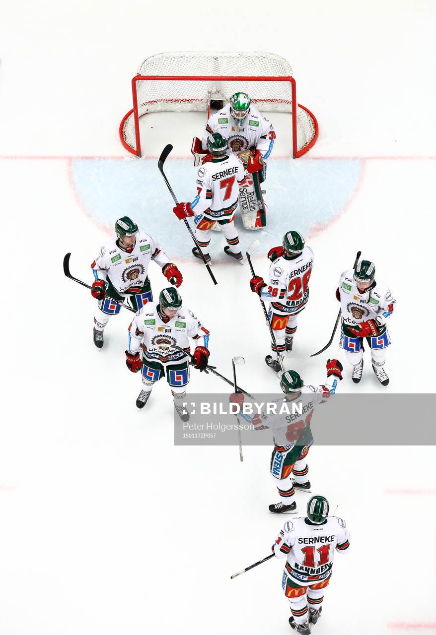Frölunda tackar målvakt Linus Fernström