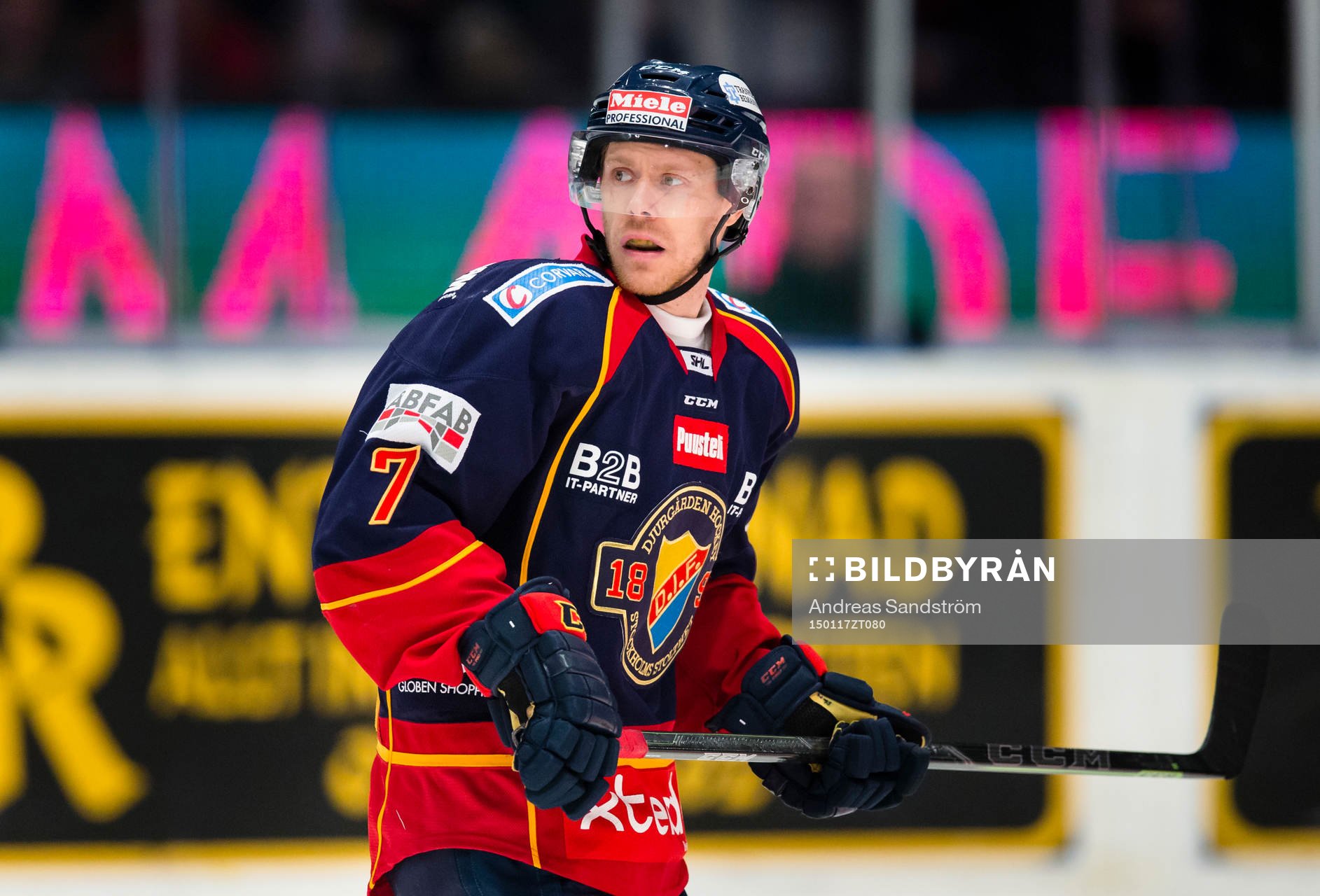 Djurgårdens Sebastian Lauritzen
