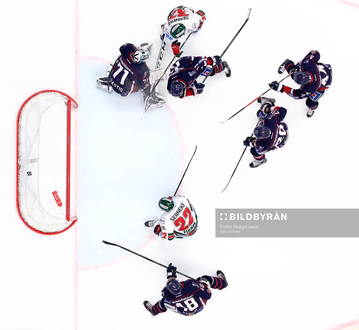 Mål 0-1 av Frölundas Elias Fälth förbi Linköpings