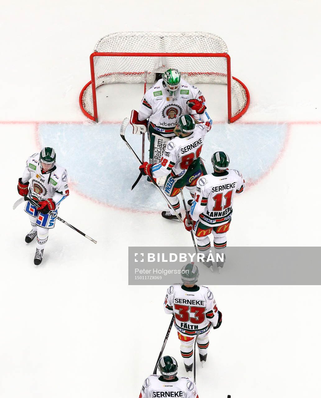 Frölunda tackar målvakt Linus Fernström