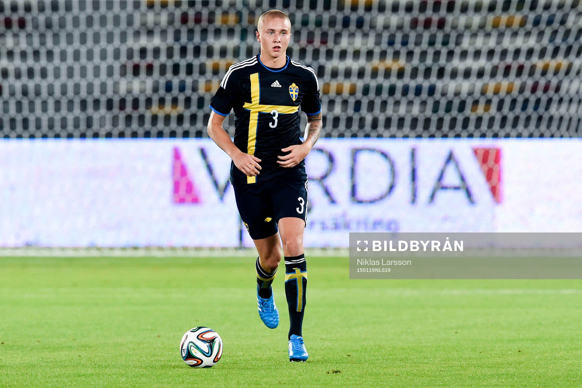 Sveriges Sebastian Holmén