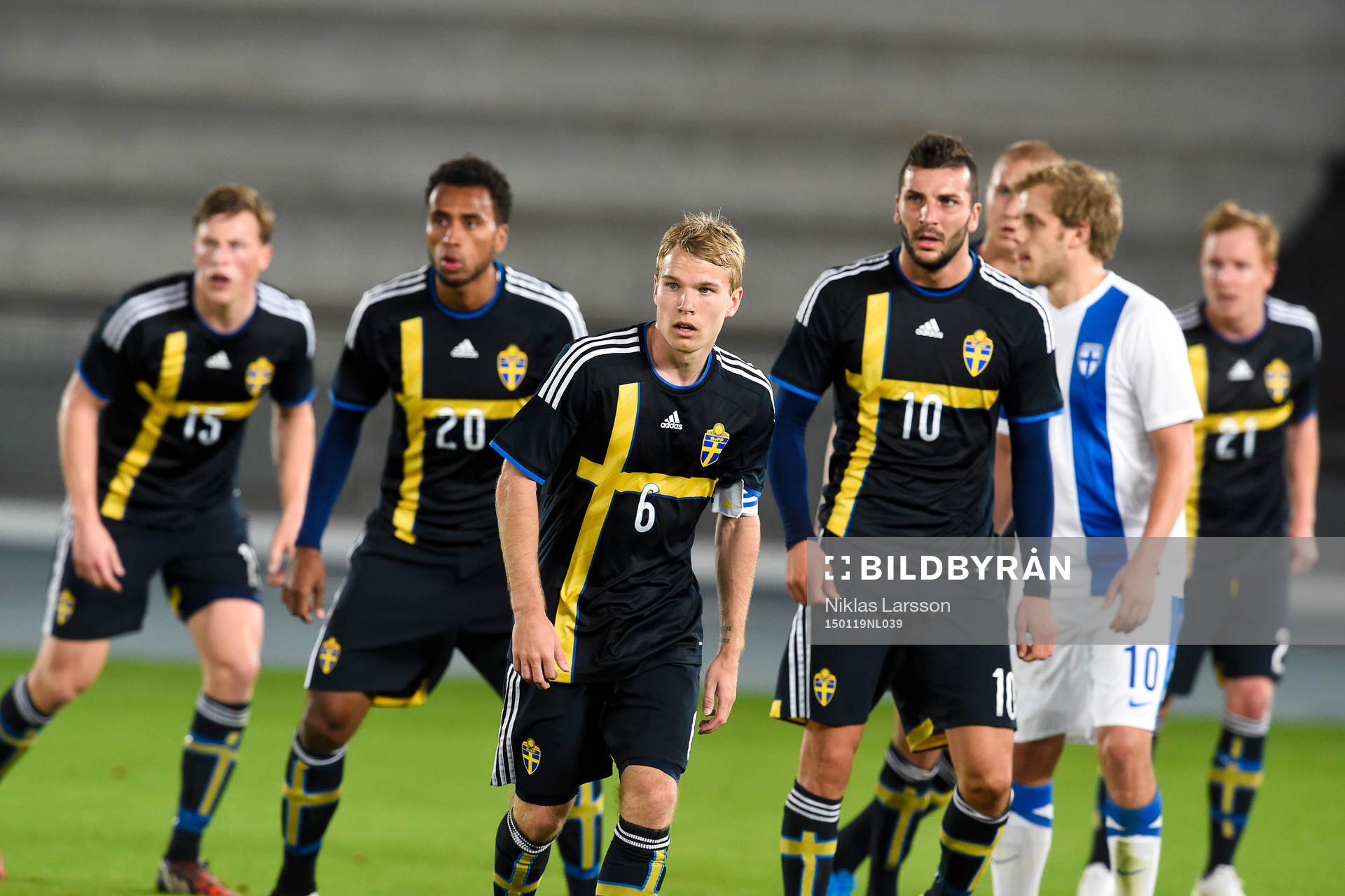 Sveriges Emil Bergström, Isaac Kiese Thelin, Oscar Lewicki