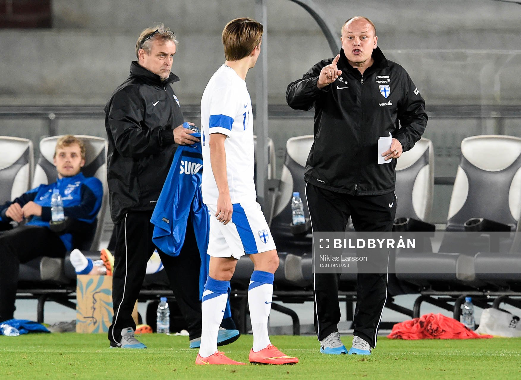 Finlands förbundskapten Mixu Paatelainen