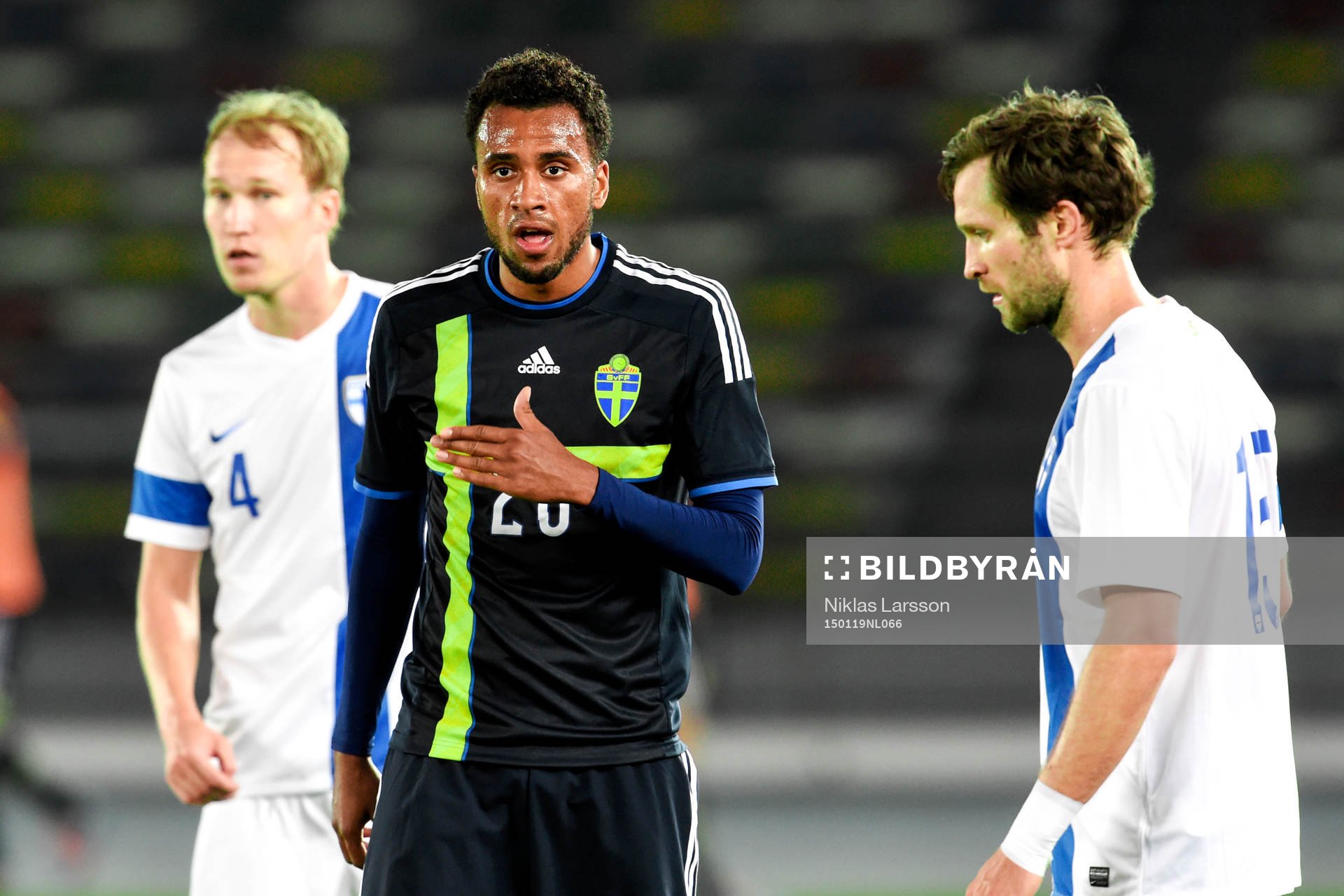 Sveriges Isaac Kiese Thelin