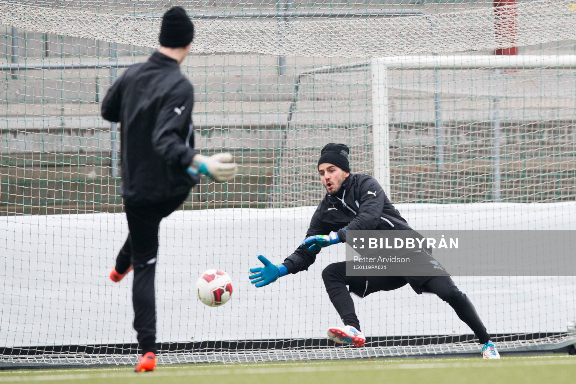 Malmö FFs målvakt Zlatan Azinovic