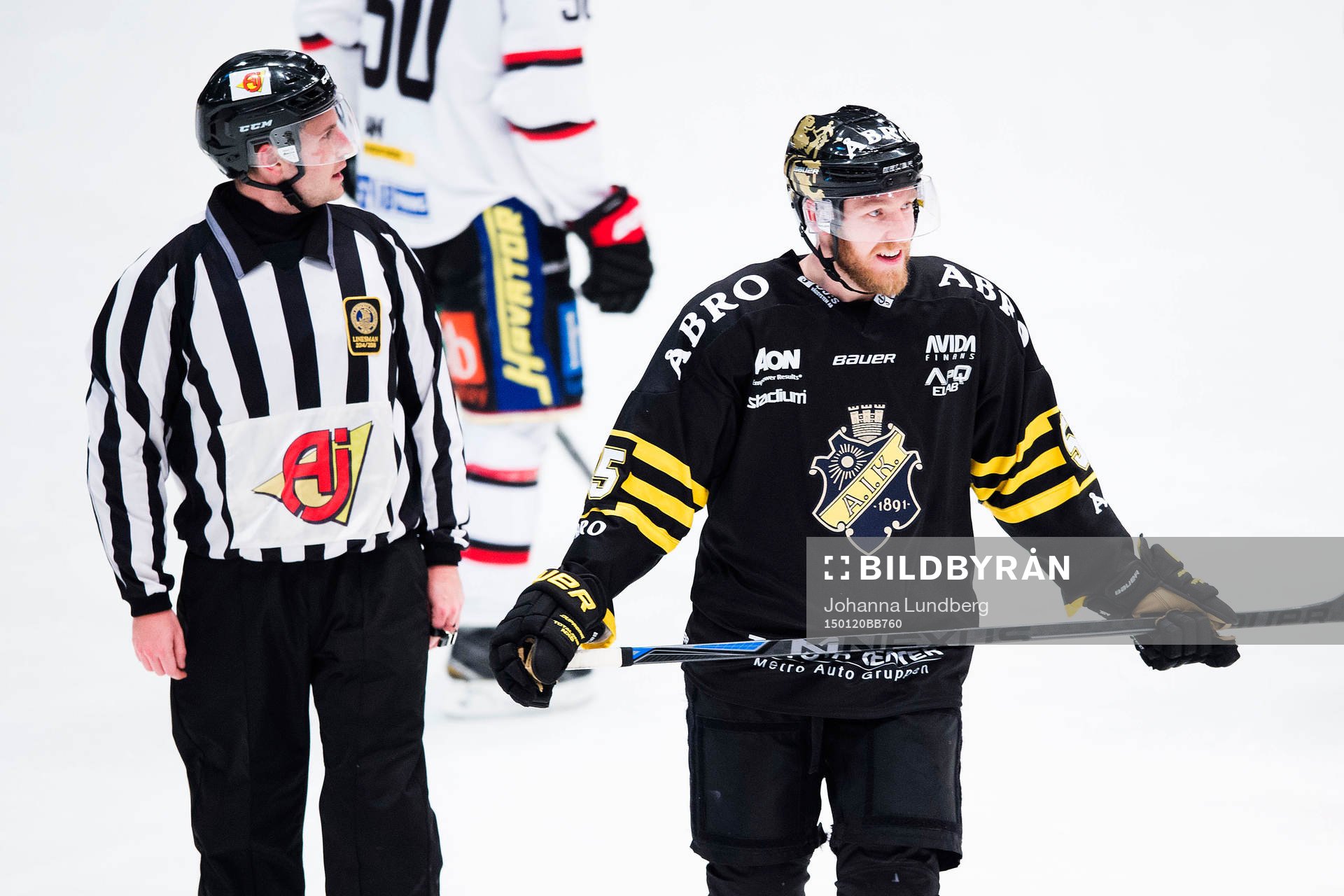 s Nils Bäckström håller inte med linjedomaren