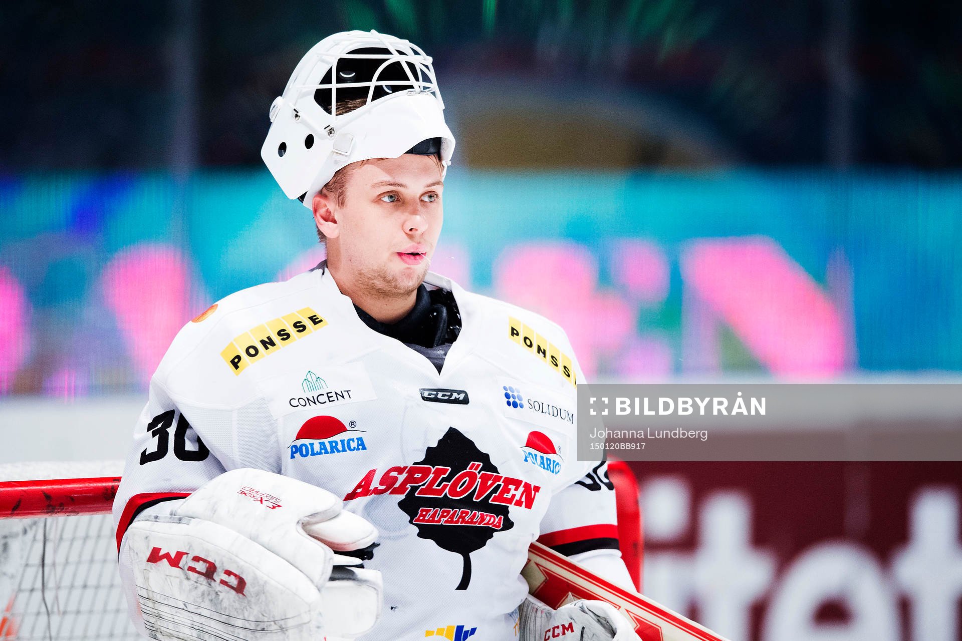 Asplövens målvakt Sebastian Idoff