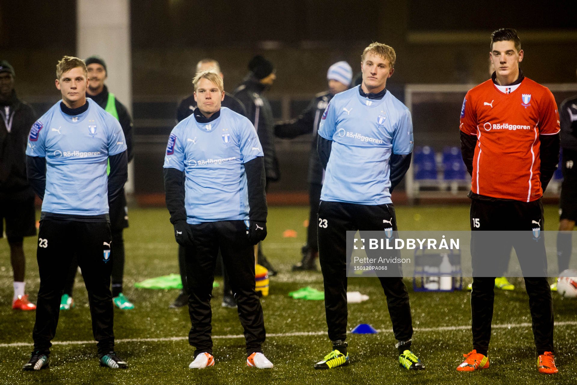 Malmö FFs nyförvärv som deltog på träningen