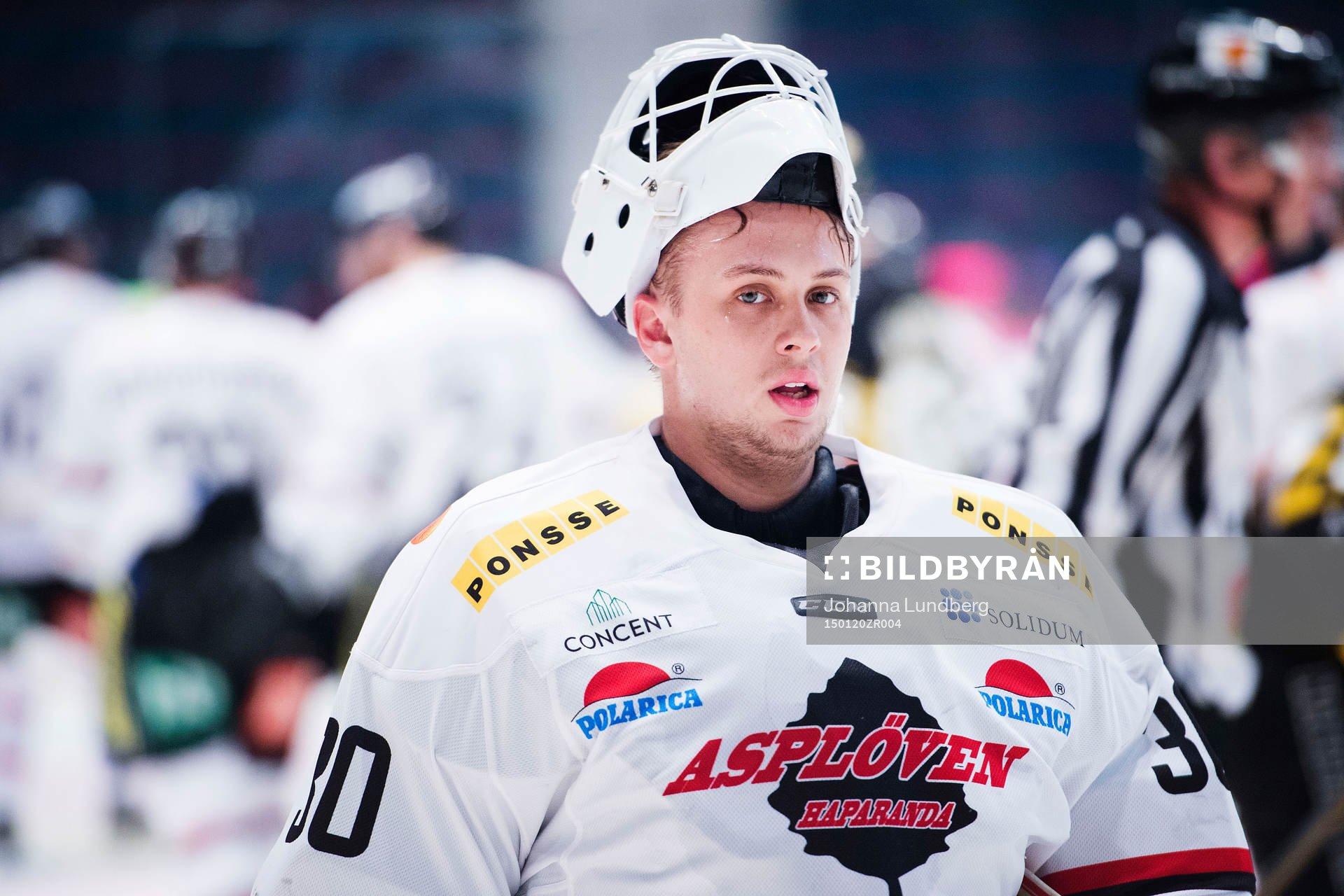 Asplövens målvakt Sebastian Idoff