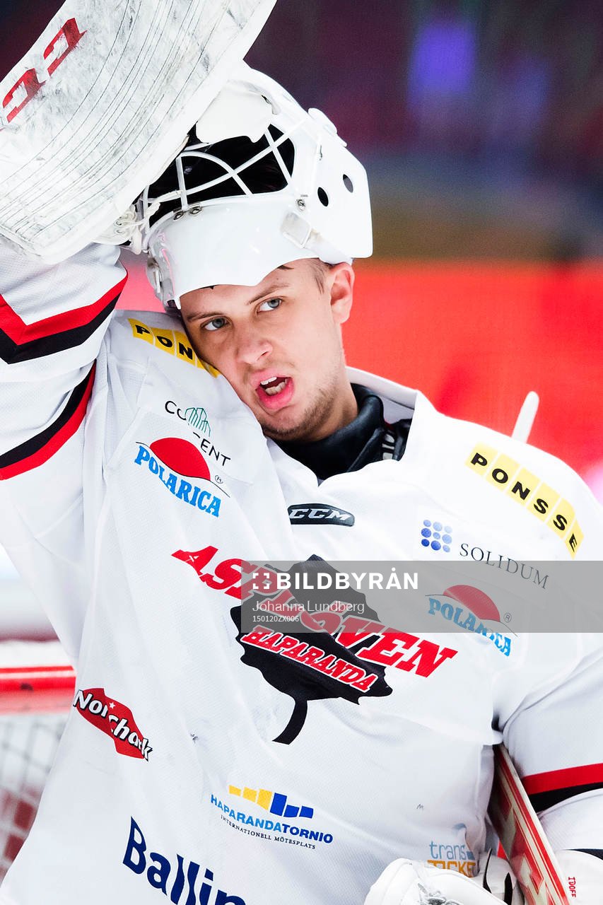 Asplövens målvakt Sebastian Idoff