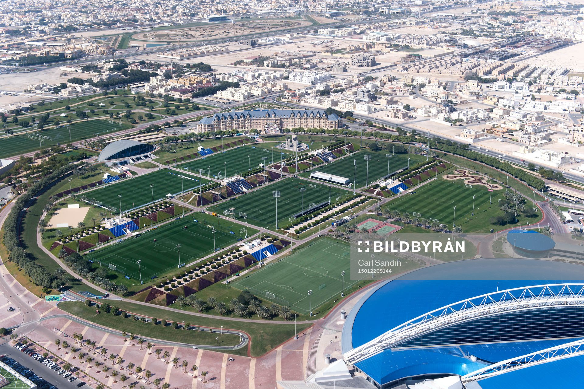 Aspire Football Academy den 22 januari 2015 i Doha, Qatar.