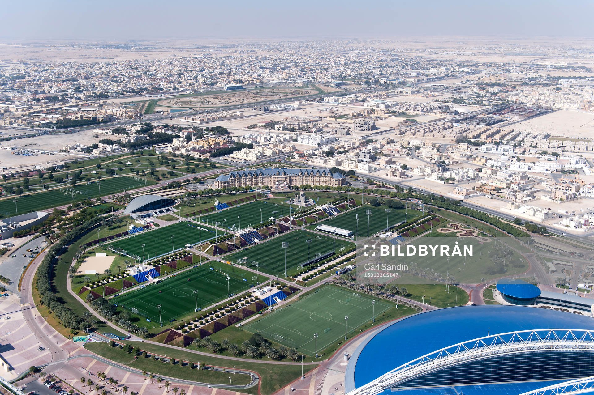Aspire Football Academy den 22 januari 2015 i Doha, Qatar.
