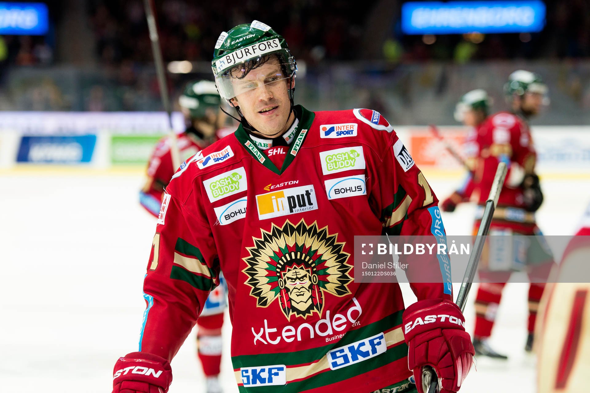 Frölundas Magnus Kahnberg är glad